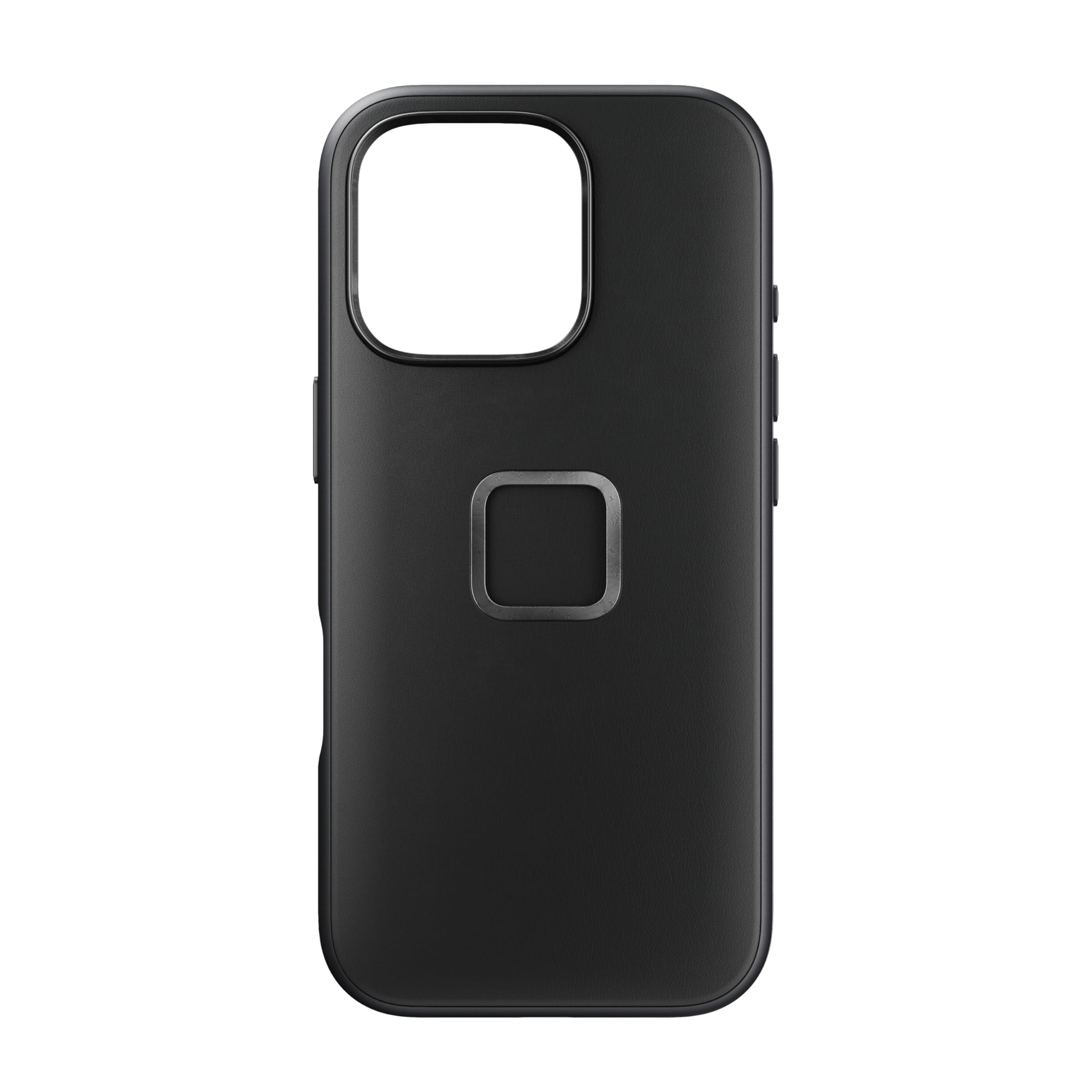Peak Design Mobile Everyday Phone Case for iPhone 16 Pro, Black, Slim Profile, Drop Protection, Weatherproof Fabric Shell, SlimL