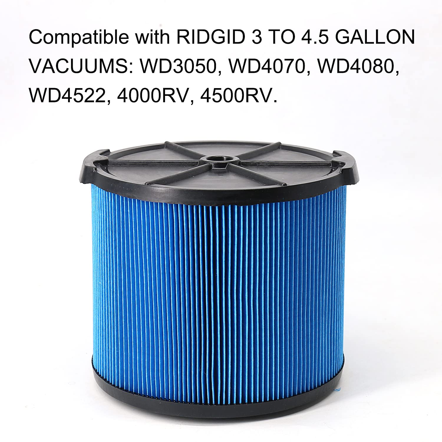 Vf3500 Replacement Filter For Rigid Vacuums For Shop Vac Filters 3 Layer Wet/Dry 3 4.5 Gallon Fine Dust Vacuum Filters For Rigid