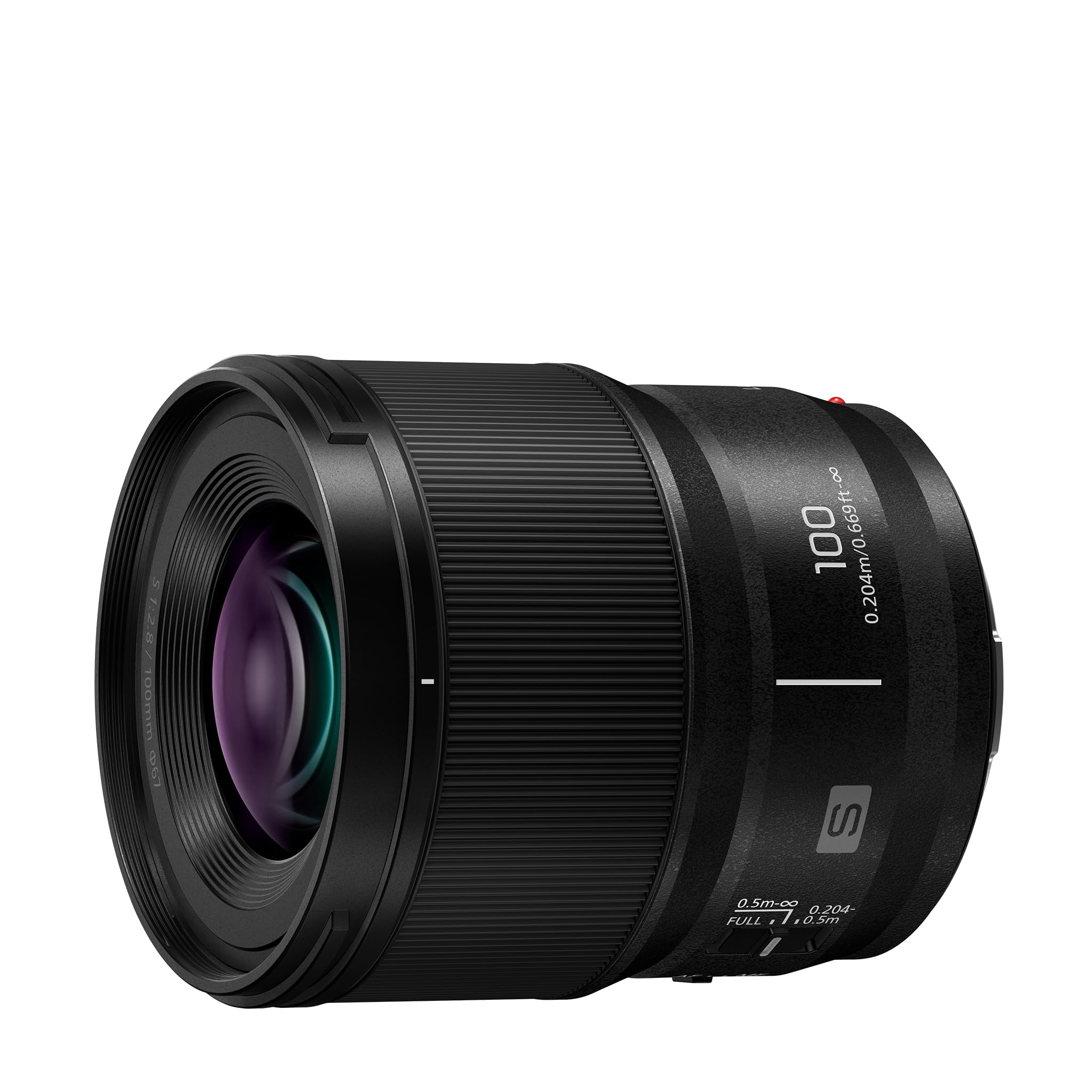 Panasonic Lumix Full Frame Camera Lens, S 100Mm F2.8 Macro - S-E100