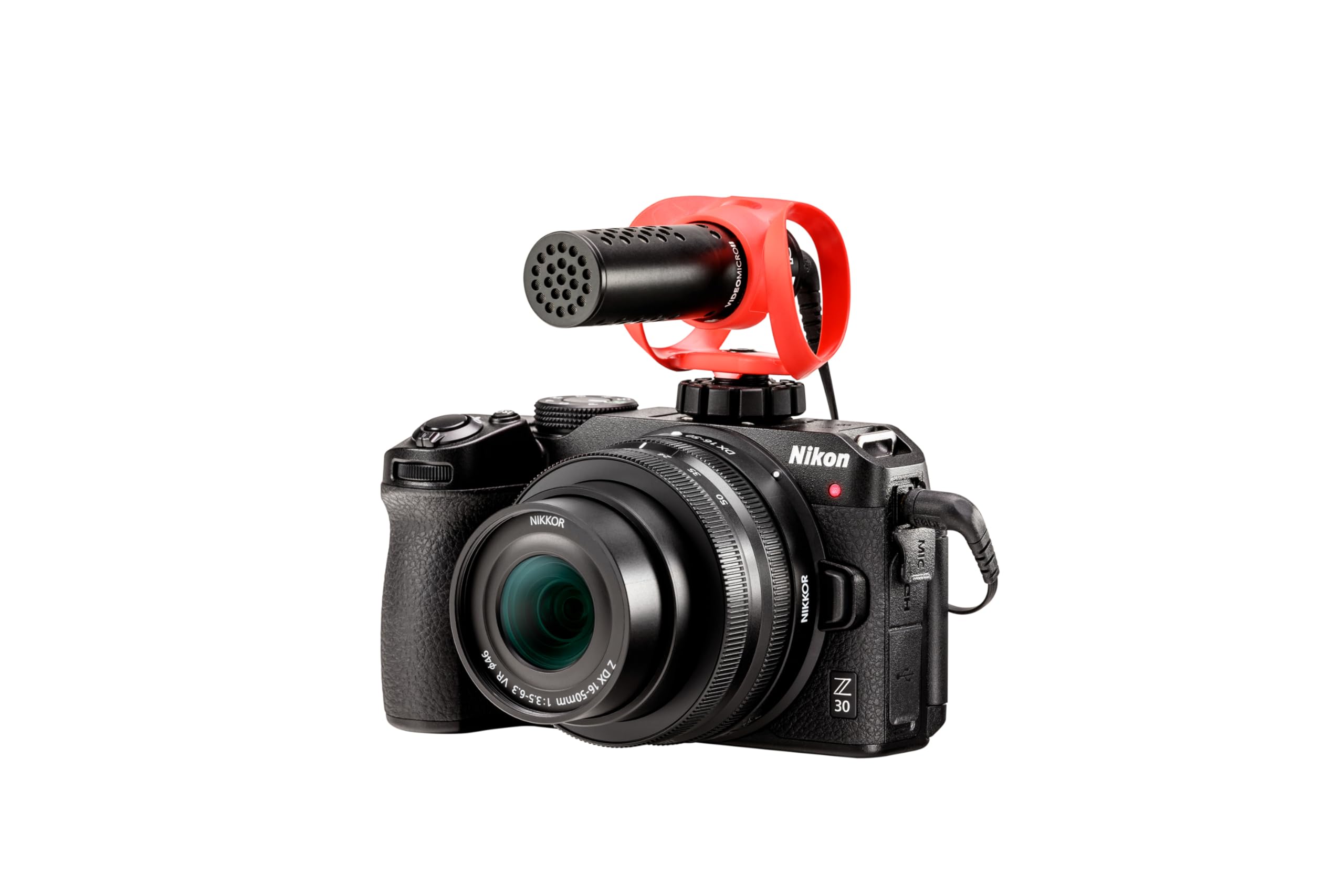 Nikon Z 30 Compact And Lightweight Mirrorless Camera With Nikkor 16-50Mm Lens With Creators Kit