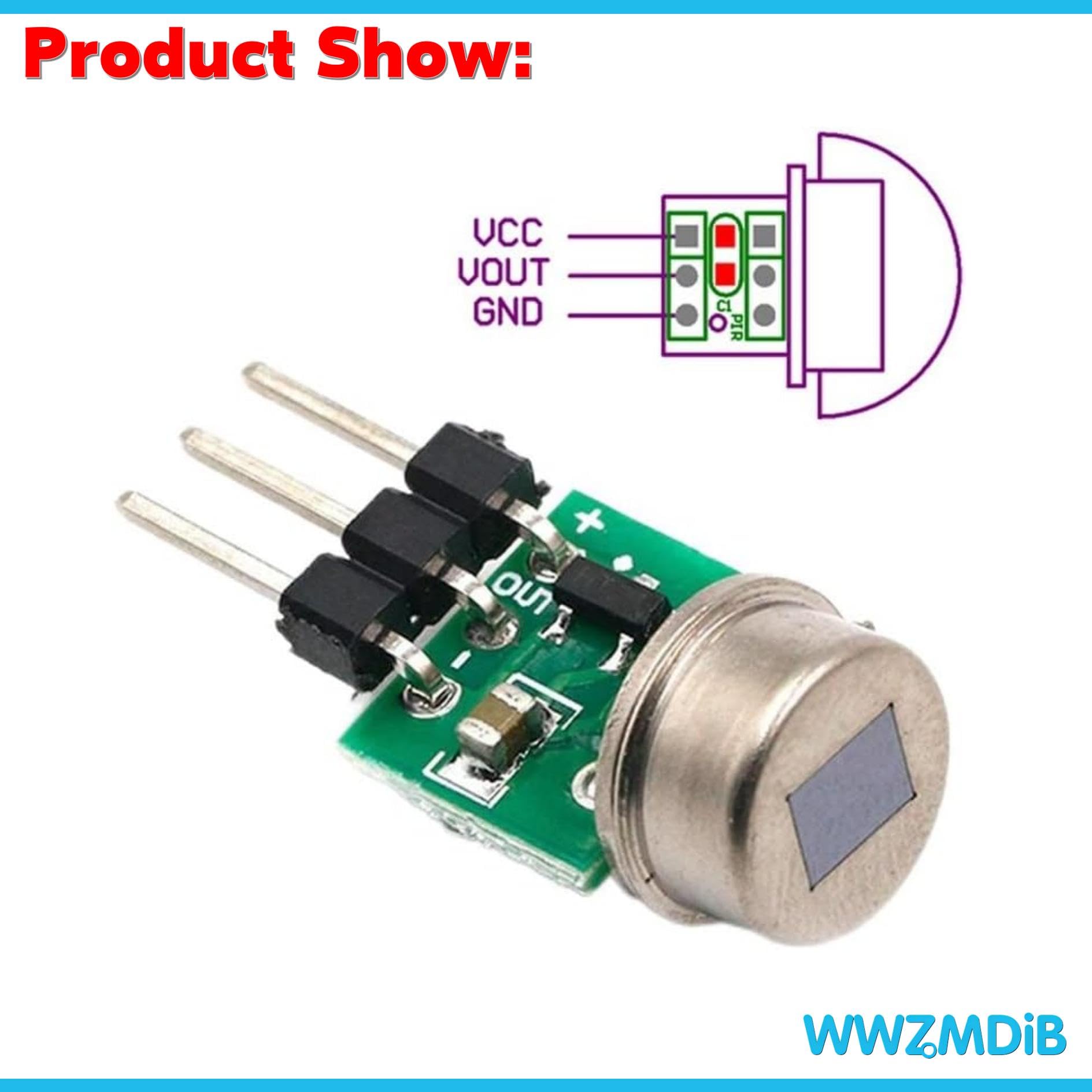 Wwzmdib 5Pcs Am312 Mini Pir Motion Sensor Module Hc Sr312 Ir Human Sensor For Arduino