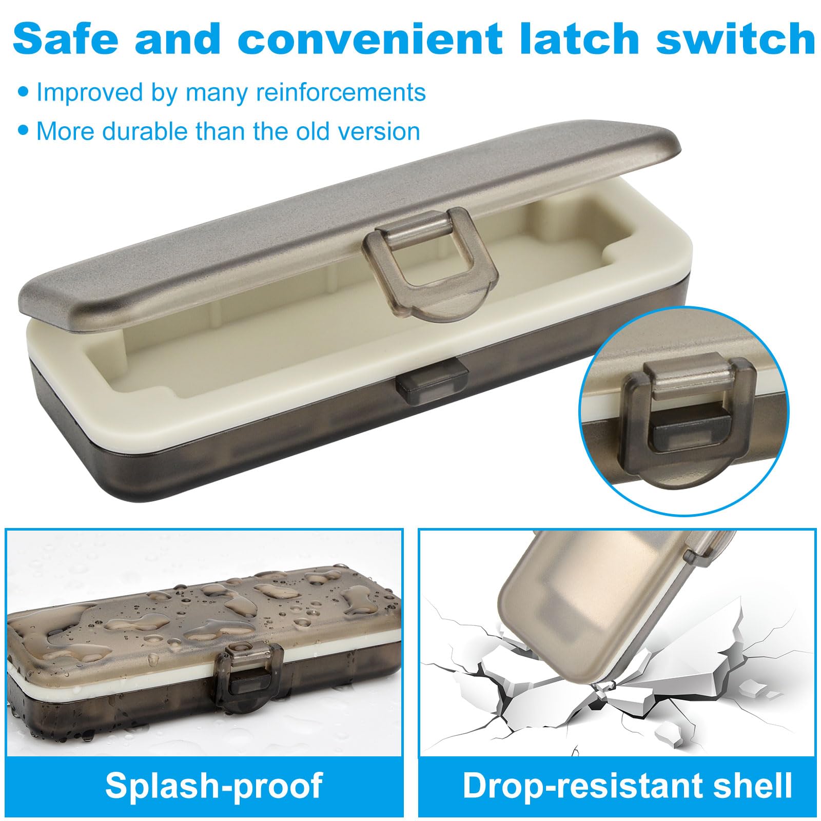 Iguerburn Hard Case Only For Kardiamobile 6L Ekg, Kardia Mobile 6L Heart Monitor Case, Safe To Carry & Provides Tough Protection