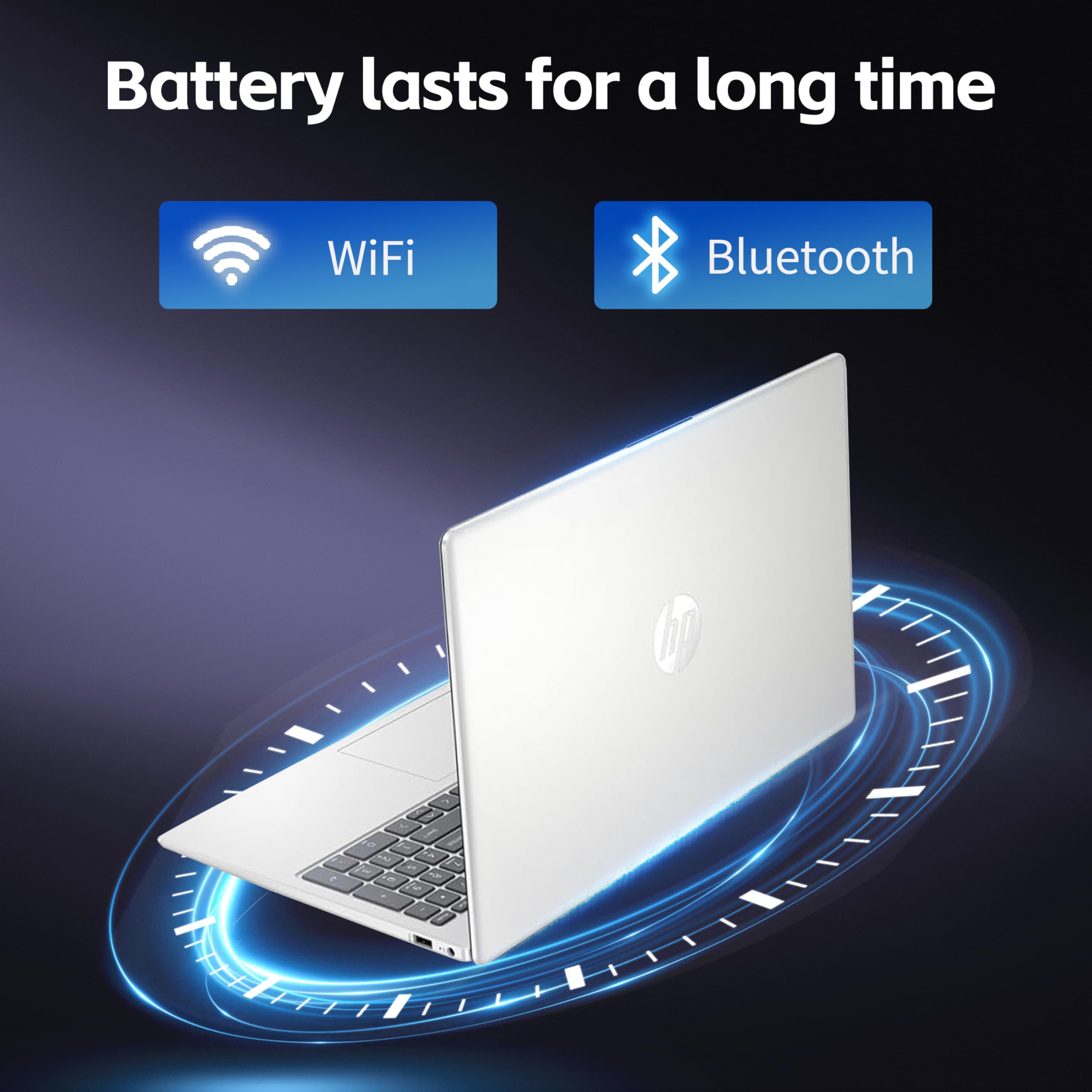 Hp 17 Laptop, Intel Core I3 N305 Processor, 8-Cores, 32Gb Ram, 1Tb Ssd, 17.3'' Hd Display, Numeric Keypad, 720P Camera, Long Bat