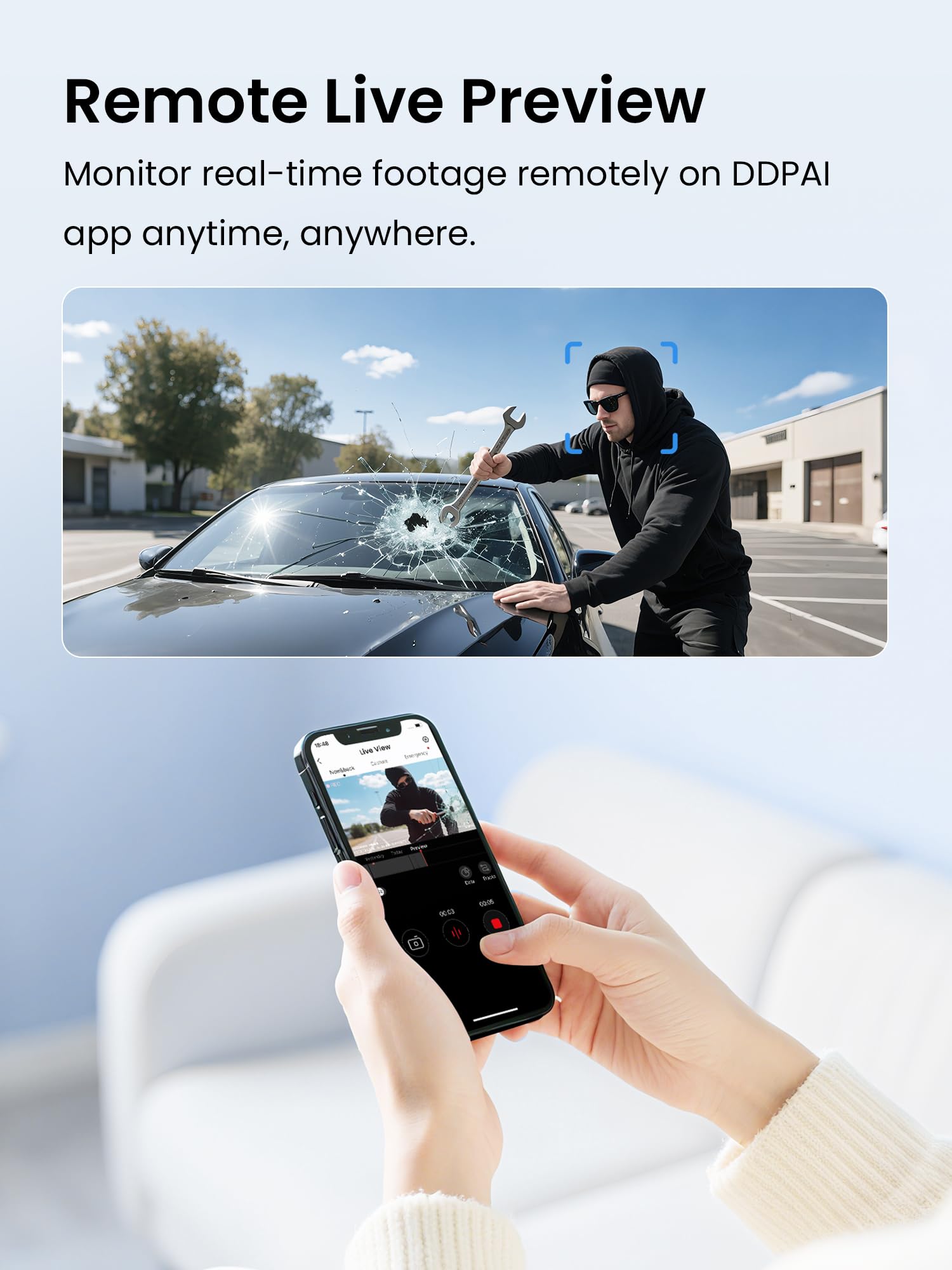 Ddpai 4G Lte Module With Sim Card For Z60 Pro Dash Cam, Remote Parking Monitor, Remote Live View, Incident Alerts, Real-Time Gps
