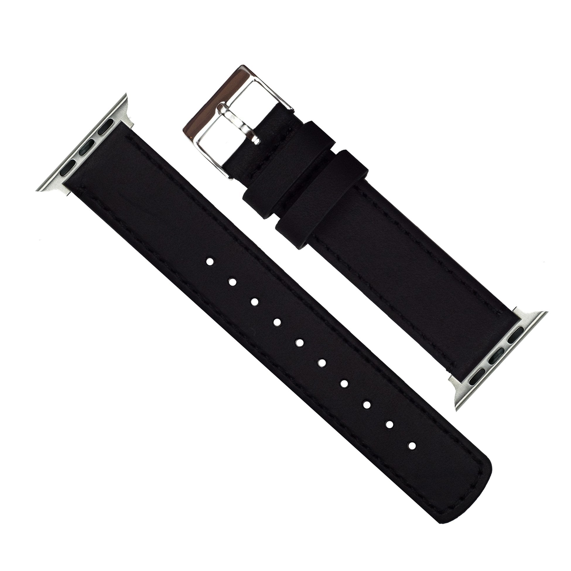 42Mm/44Mm/45Mm/49Mm Weathered Brown   Barton Top Grain Leather Watch Bands Compatible With All Apple Watch Models