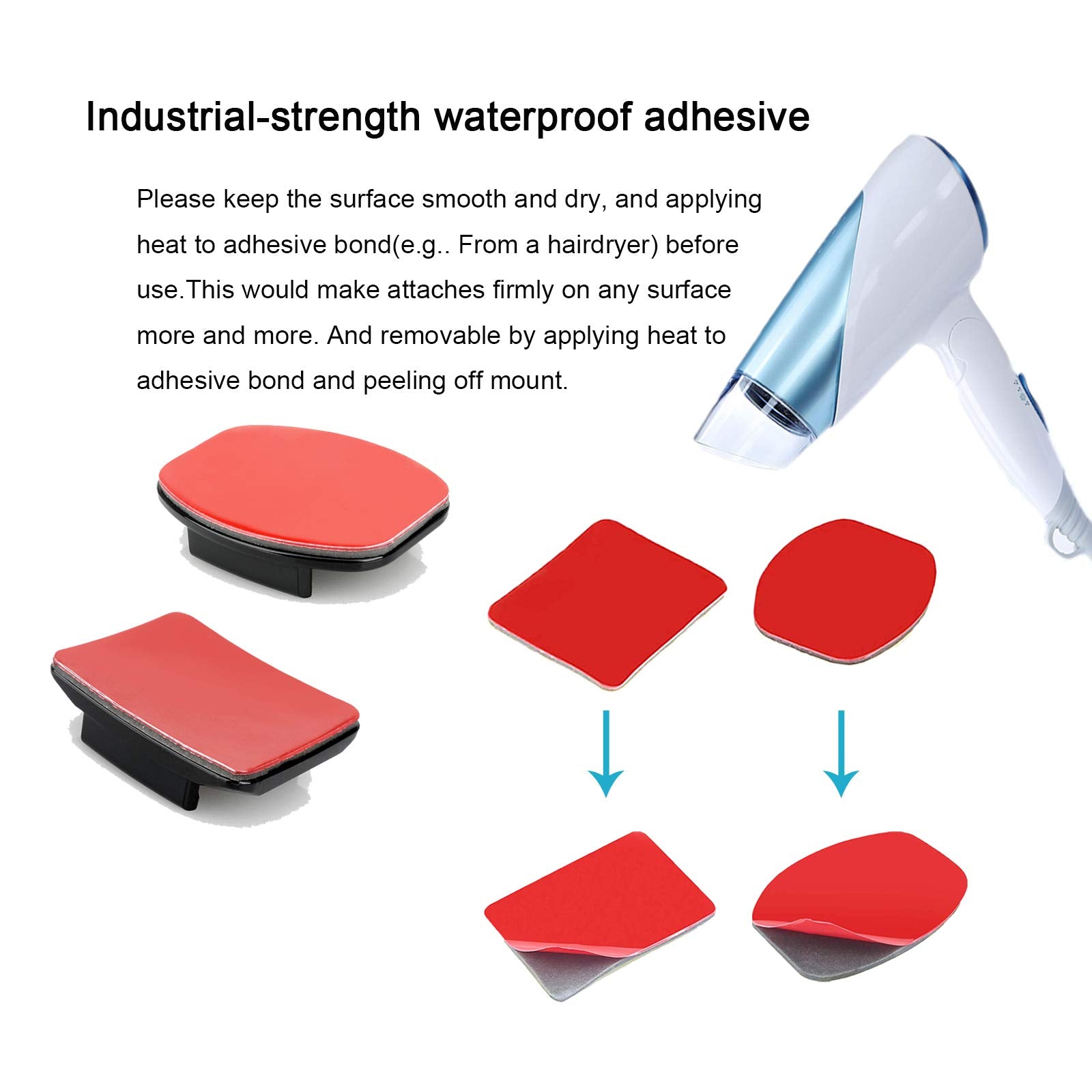 Wlpreoe 34In1 Motorcycle Helmet Chin Mount Kits For Gopro Hero 10 9 8 7 Black Silver White 6 5 4 Osmo And Other Action Camera Wi