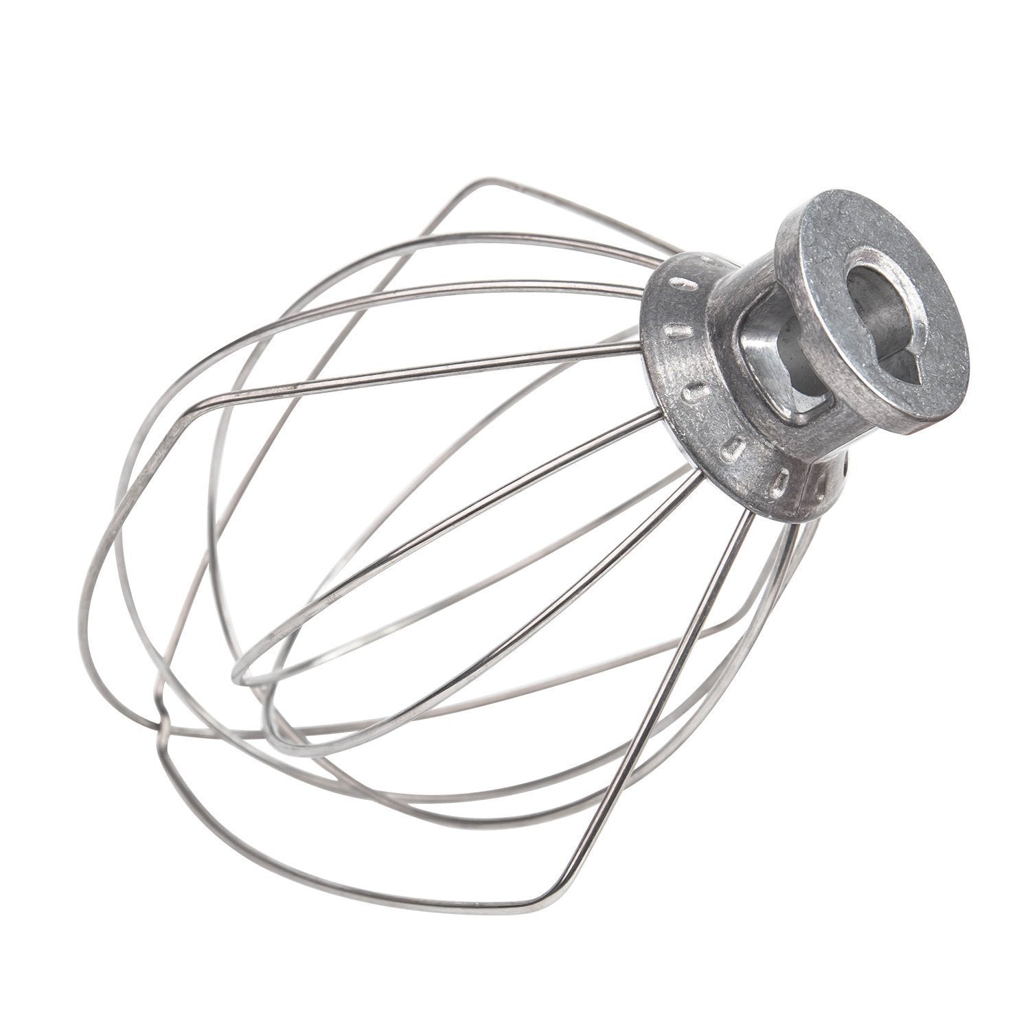 6 Wire Whip Attachment Fits Kitchenaid Tilt Head Stand Mixer Replace K45Ww, Stainless Steel, Egg Heavy Cream Beater, Cakes Mayon