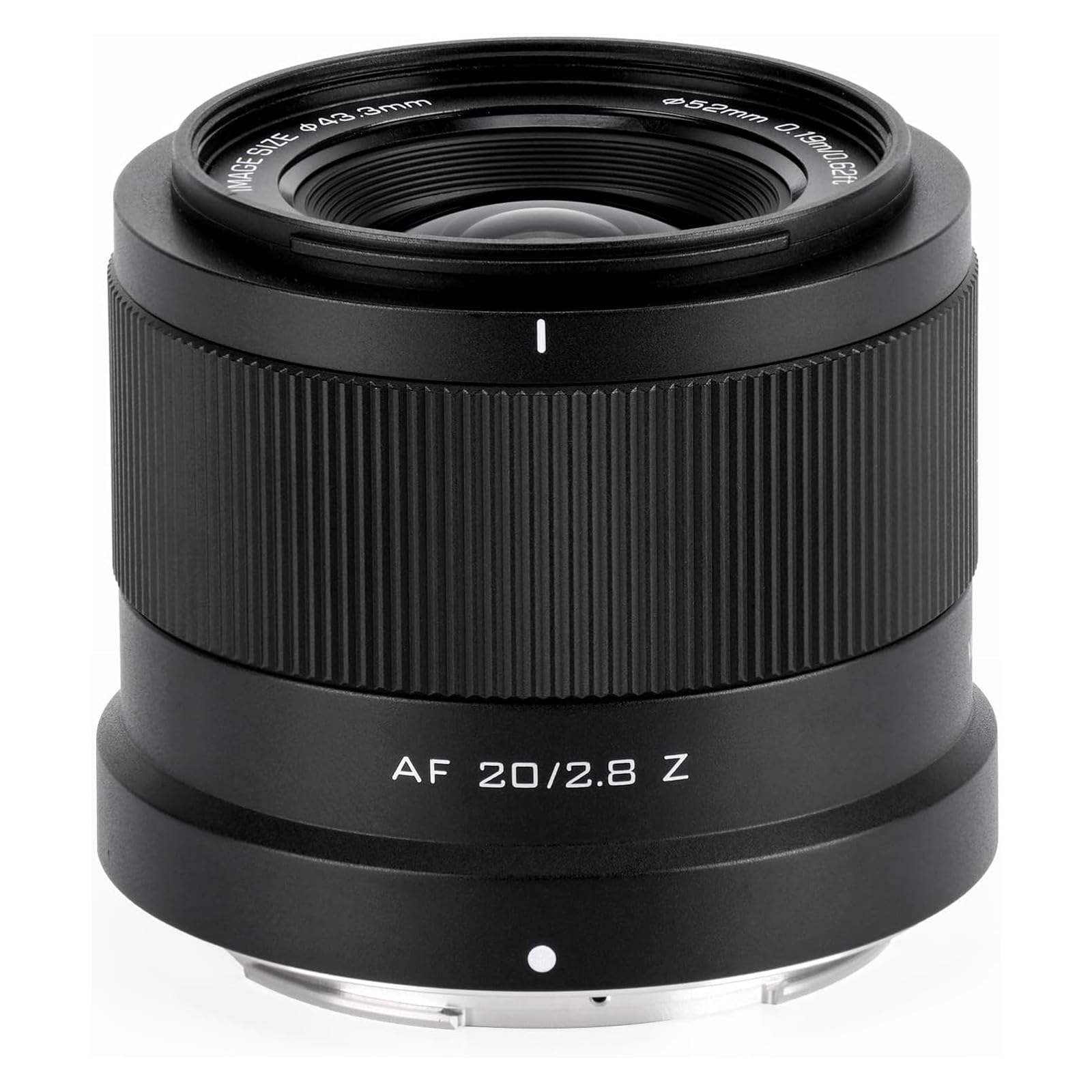Viltrox 20Mm F2.8 F/2.8 Z-Mount Lens, Full Frame Wide Angle Prime Auto Focus Lens For Nikon Z-Mount Cameras Zf Z8 Z9 Z6 Z7 Z6Ii