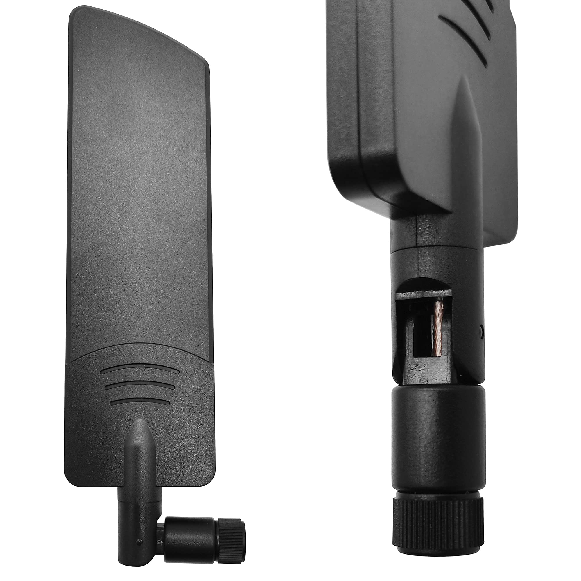 4G Lte Antenna 10Dbi 600 6000Mhz 3G 4G Lte Universal Wide Band Omni Directional Paddle Antenna With Sma Male 2 Pcs