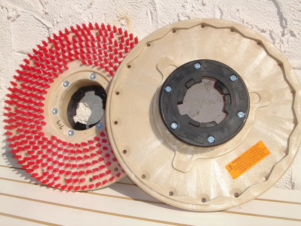 12'' Pad Driver To Fit 13'' Model Floor Machine Buffer/Polisher/Scrubber. Comes With Riser And Np 9200 Clutchplate Installed.