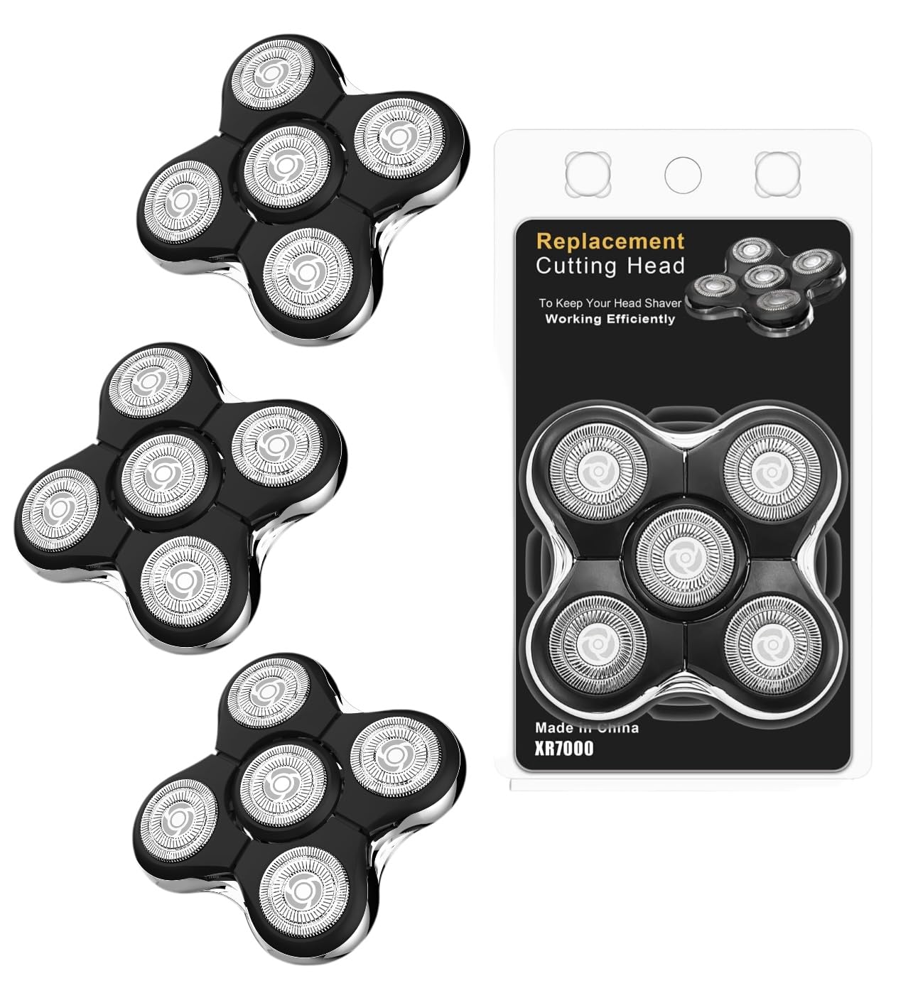 3Pack Shaver Replacement Head Compatible With Remington Pro Peplacement Head For Model Xr7000 Shaver,Replacement Blades Precisio