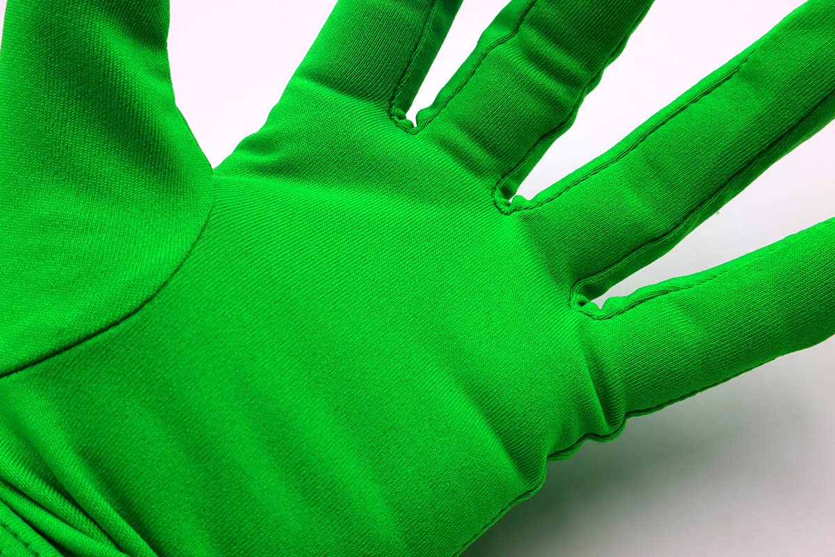 Aniler Chromakey Gloves Green Chroma Key Mask Hood Invisible Effects Background Chroma Keying Green Gloves Mask For Green Screen
