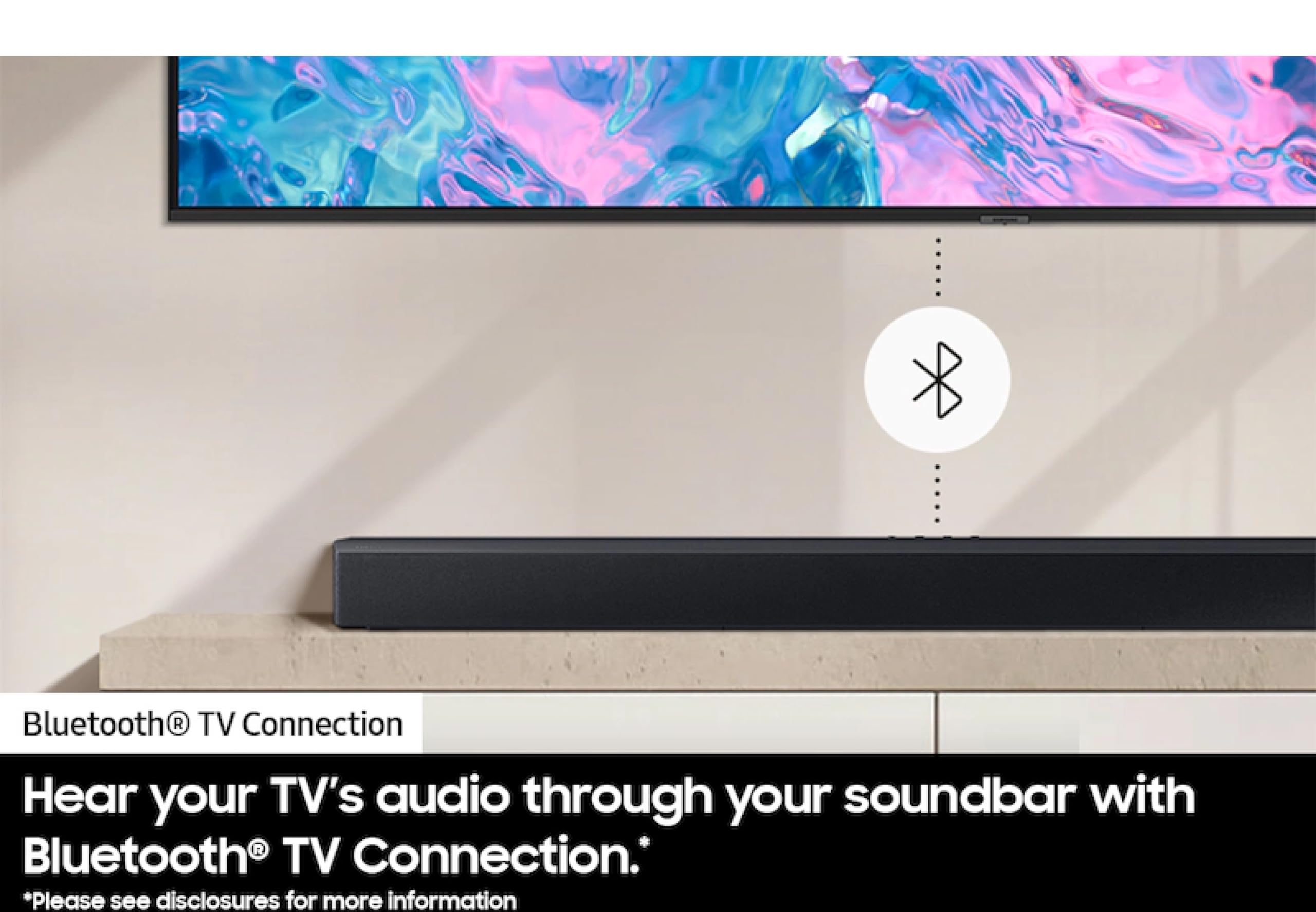 Samsung Hw-C400 2.0 Channel Sound Bar With Built-In Woofer 110-240 Volt