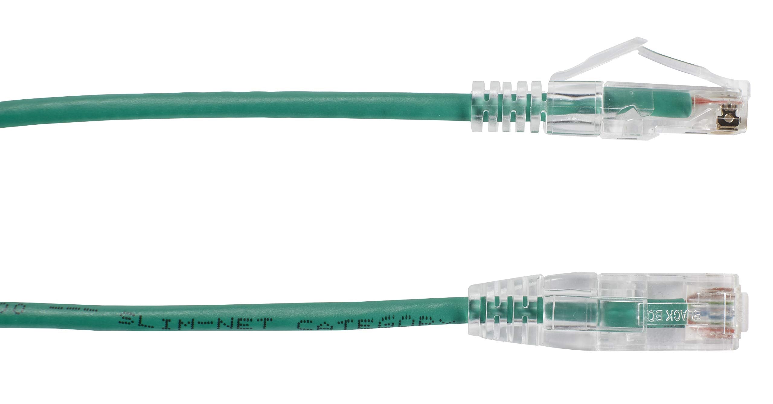 Black Box Cat6A Utp Slim-Net Patch Cable, 28Awg, 500-Mhz, Pvc