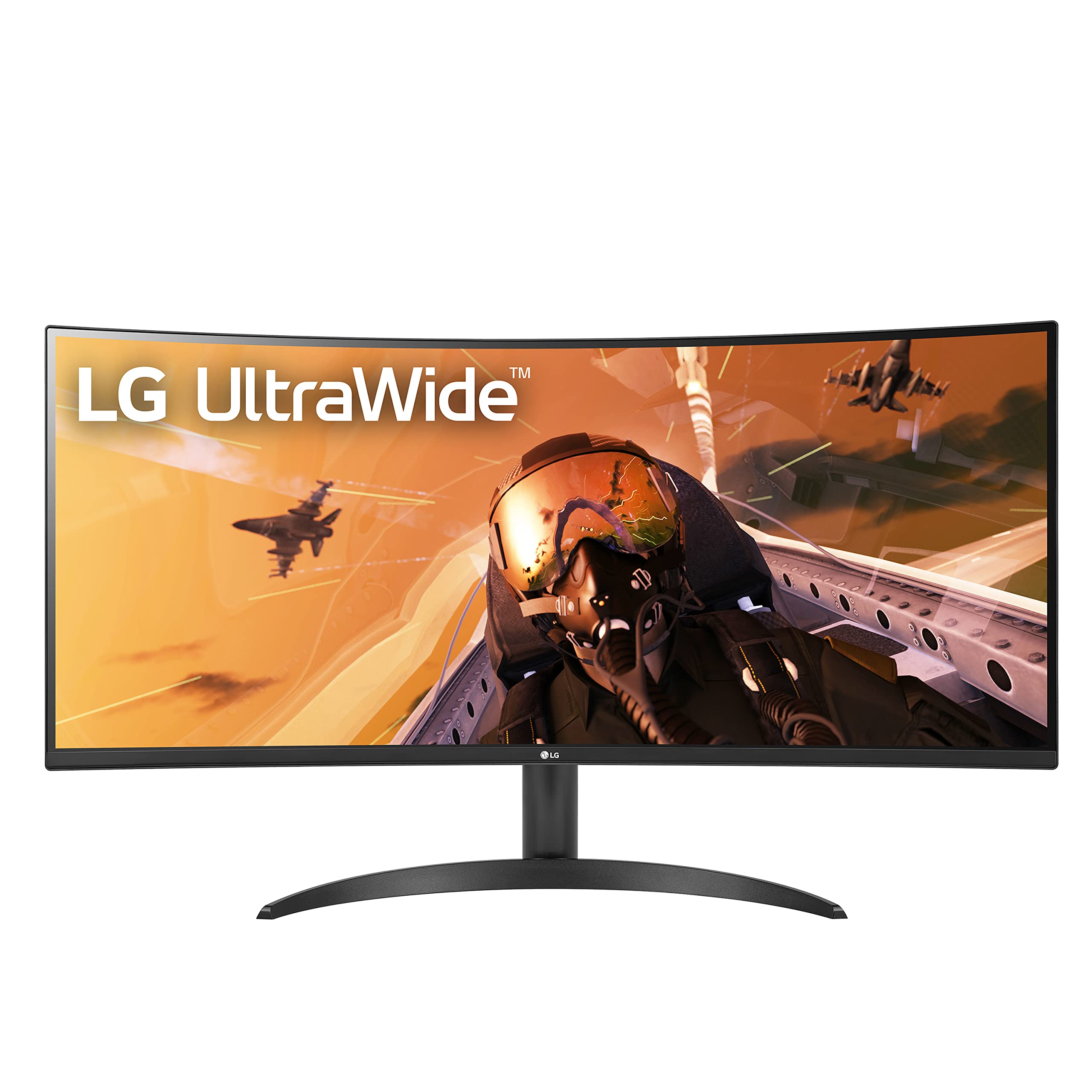 Lg 34Wp60C B 34 Inch 21:9 Curved Ultrawide Qhd (3440X1440) Va Display With Srgb 99% Color Gamut And Hdr 10, Amd Freesync Premium