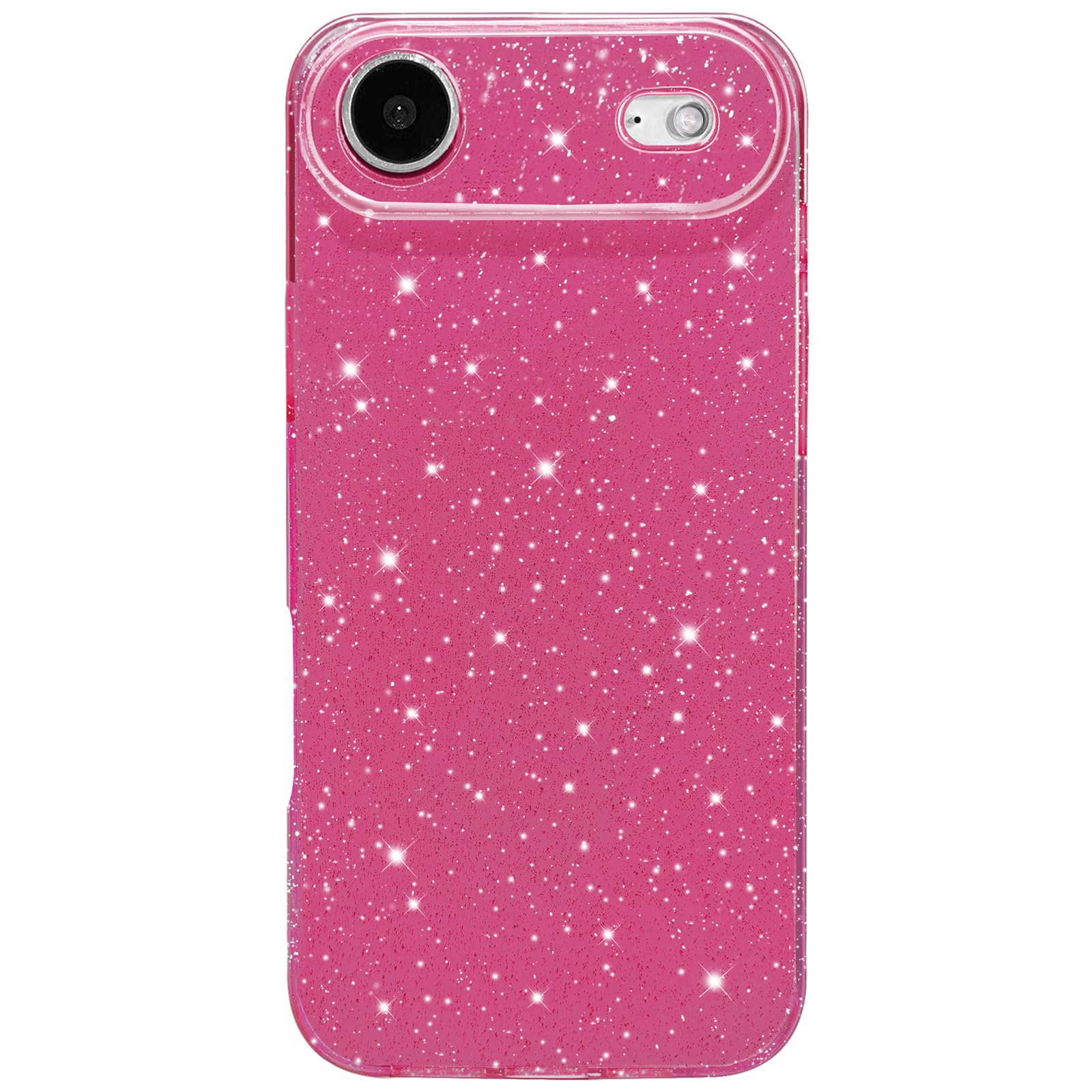 Hython Case for iPhone 17 Case Glitter Cute Sparkly Shiny Bling Sparkle Phone Cases 6.3, Thin Slim Fit Soft TPU Bumper Shockproo