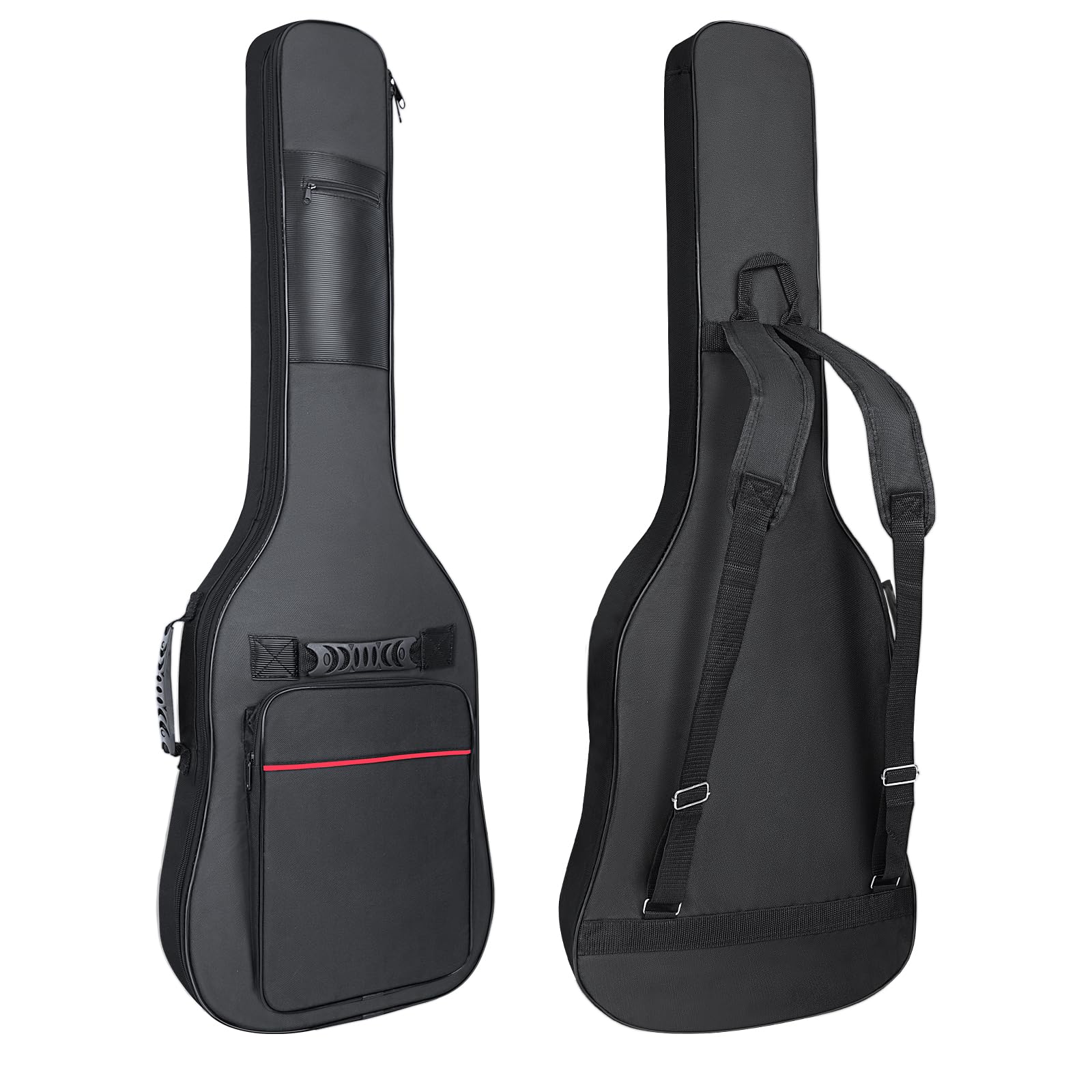 Muscab 39 Inch Electric Guitar Case 7mm Padding Electric Guitar Bag Waterproof Electric Guitar Gig Bag, Guitar Bag Electric Back