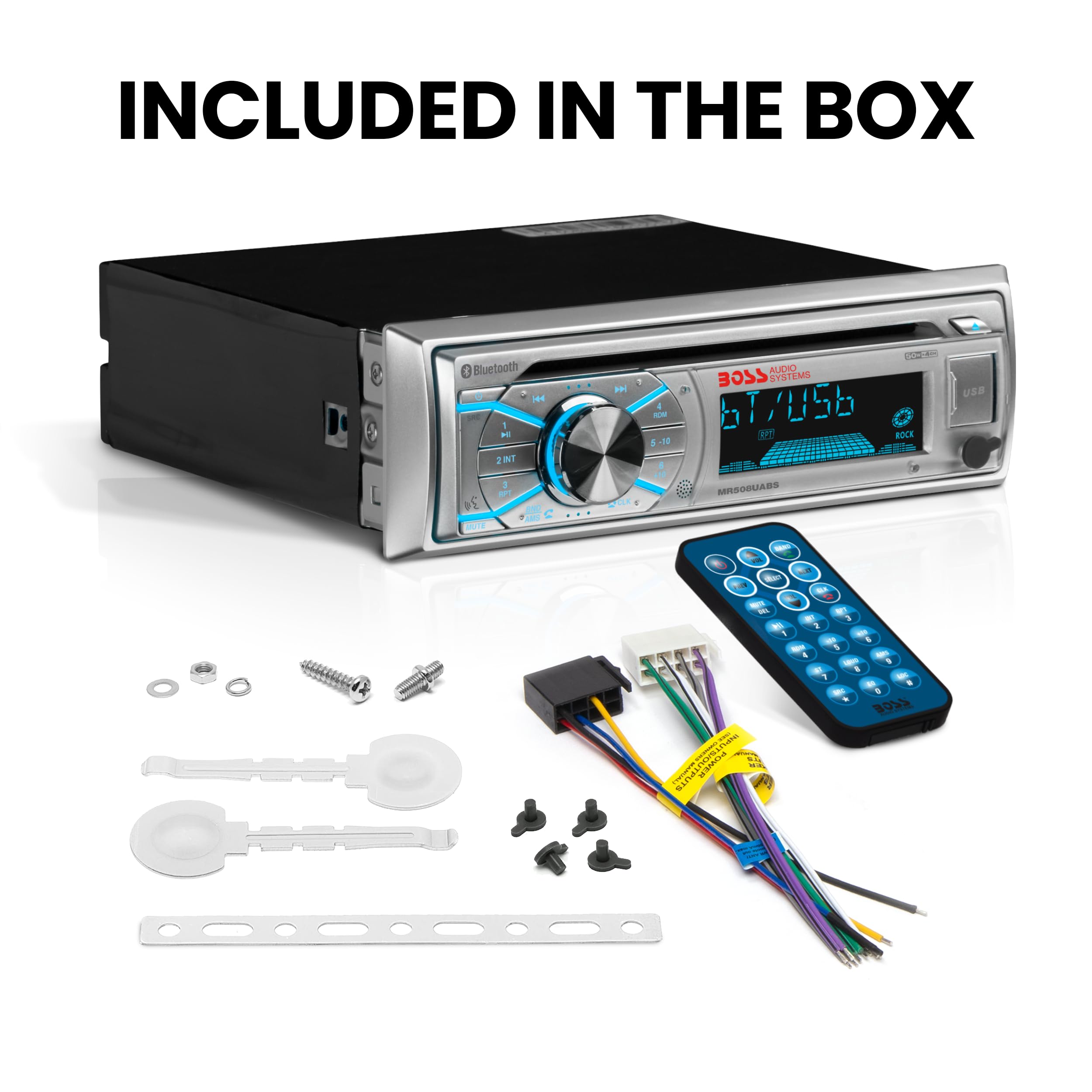 Boss Audio Marine Am/Fm/Cd Receiver With Bluetooth