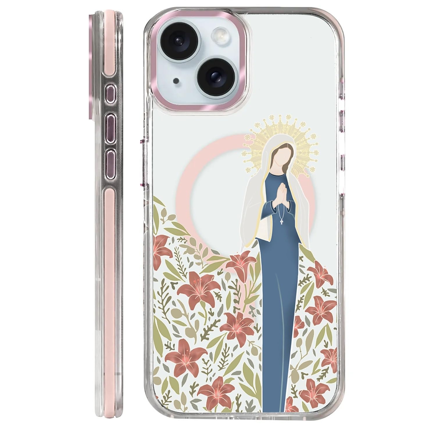 COTAIL Clear Magnetic Case for iPhone 15 Plus, Slim Anti-Yellow Transparent Cover, Military Grade Protection, Phone Cases for iP