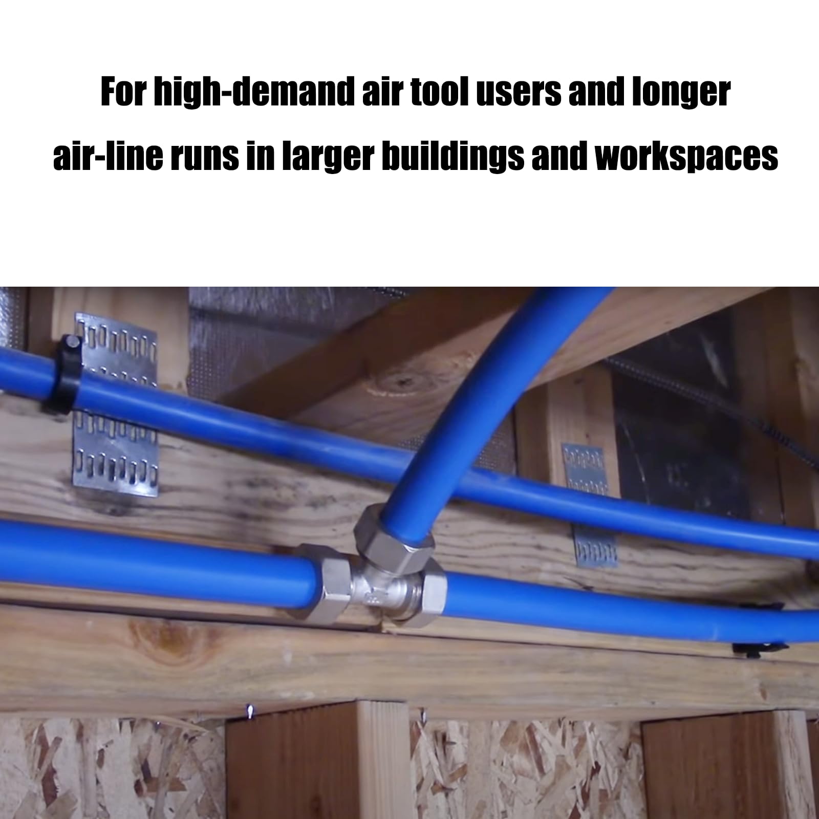 For Rapidair Maxline Compressed Air Piping 3/4'' Tee M8011 Fitting Maxline Rapidair Air