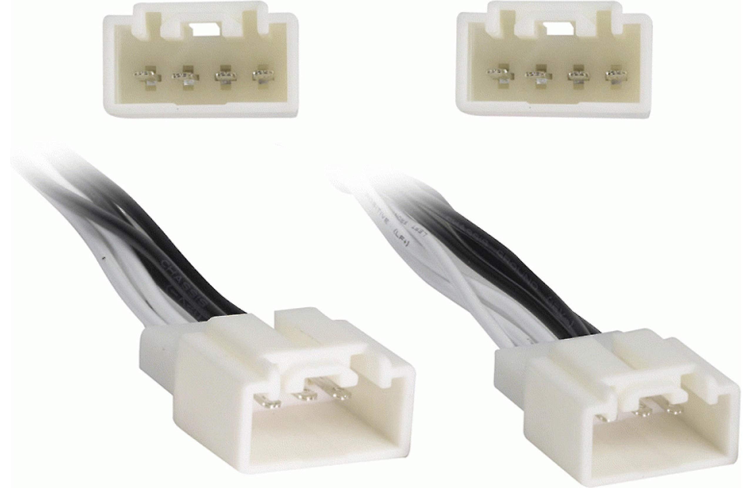 (2) Pair Of Metra 72-5602 Speaker Wire Adapters For Ford And Mazda Vehicles - 4 Total Adapters