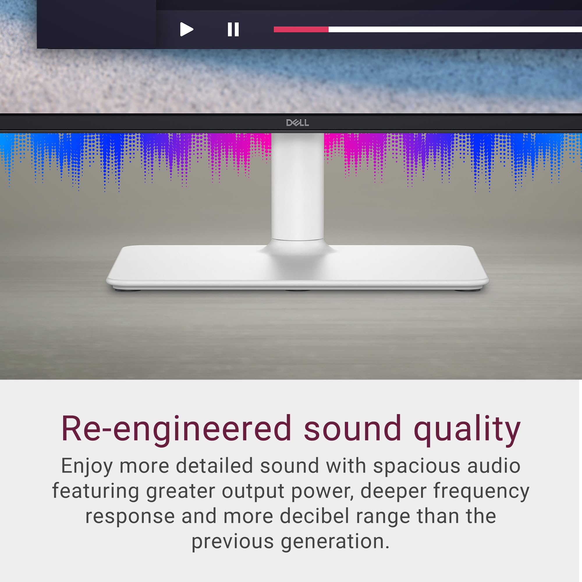 Dell S2425HS Monitor   23.8 Inch, FHD (1920x1080) Display, 100Hz Refresh Rate 1500:1 Contrast Ratio, T�V Rheinland Eye Comfort 4 Star, Integrated 2x5W Speaker, Height/Tilt/Swivel/Pivot   Ash White