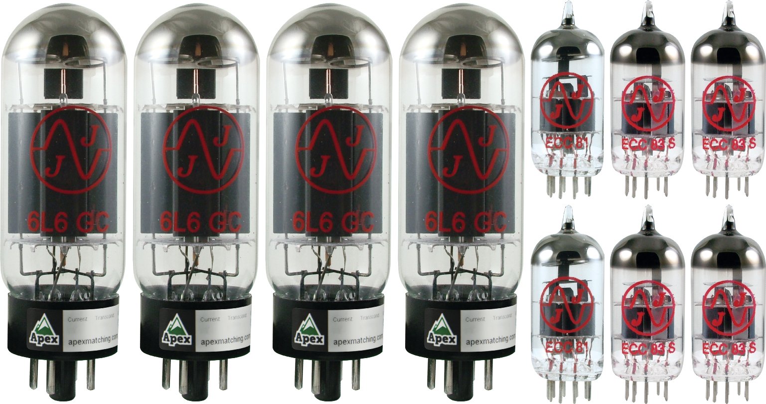 Vacuum Tube Set For Fender Twin Reverb, Apex Matched