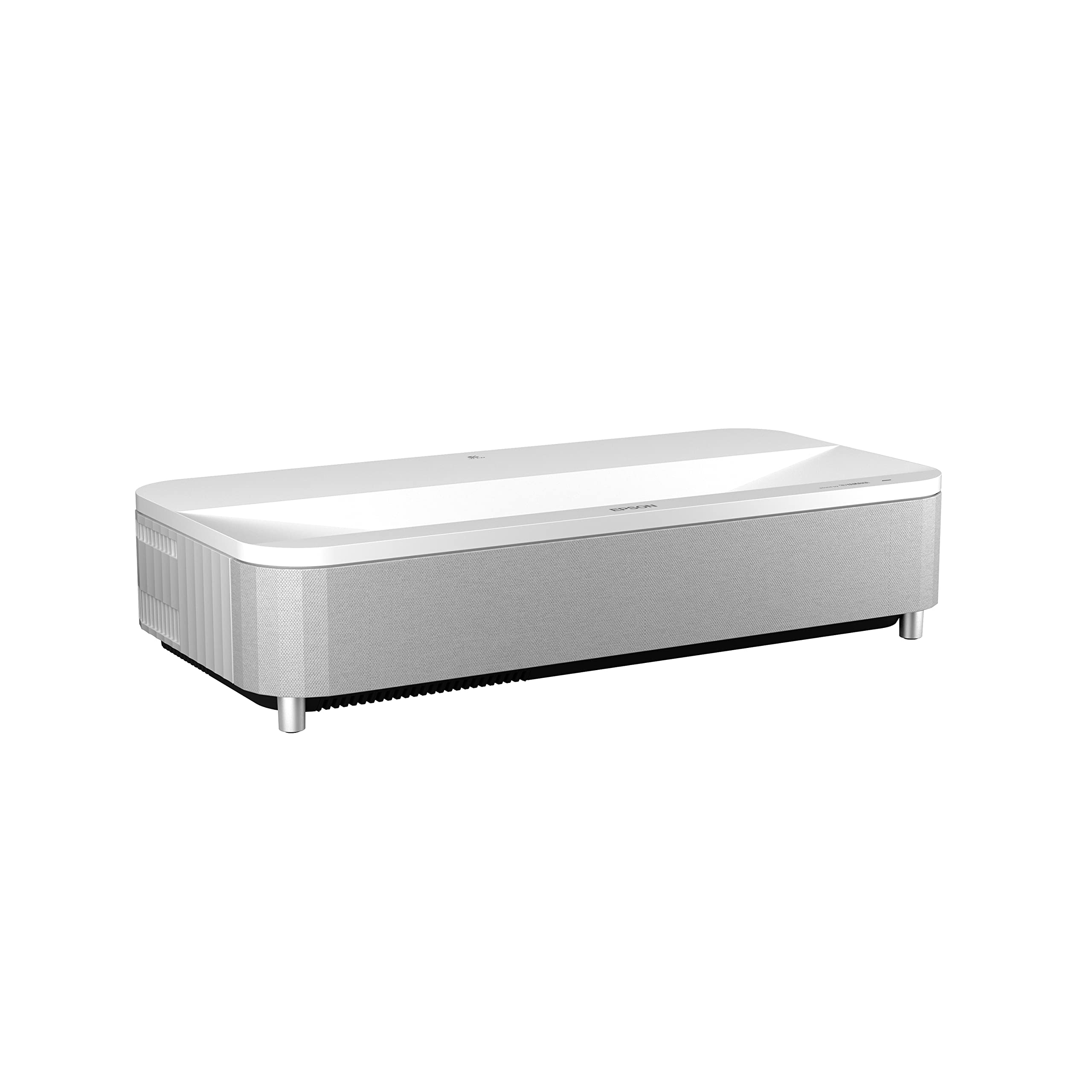 Epson Epiqvision Ultra Ls800 Ultra Short Throw 3 Chip 3Lcd Smart Streaming Laser Projector, 4,000 Lumens, 4K Pro Uhd, Hdr, 150', Android Tv, 2.1Ch Yamaha Built In Speakers   White