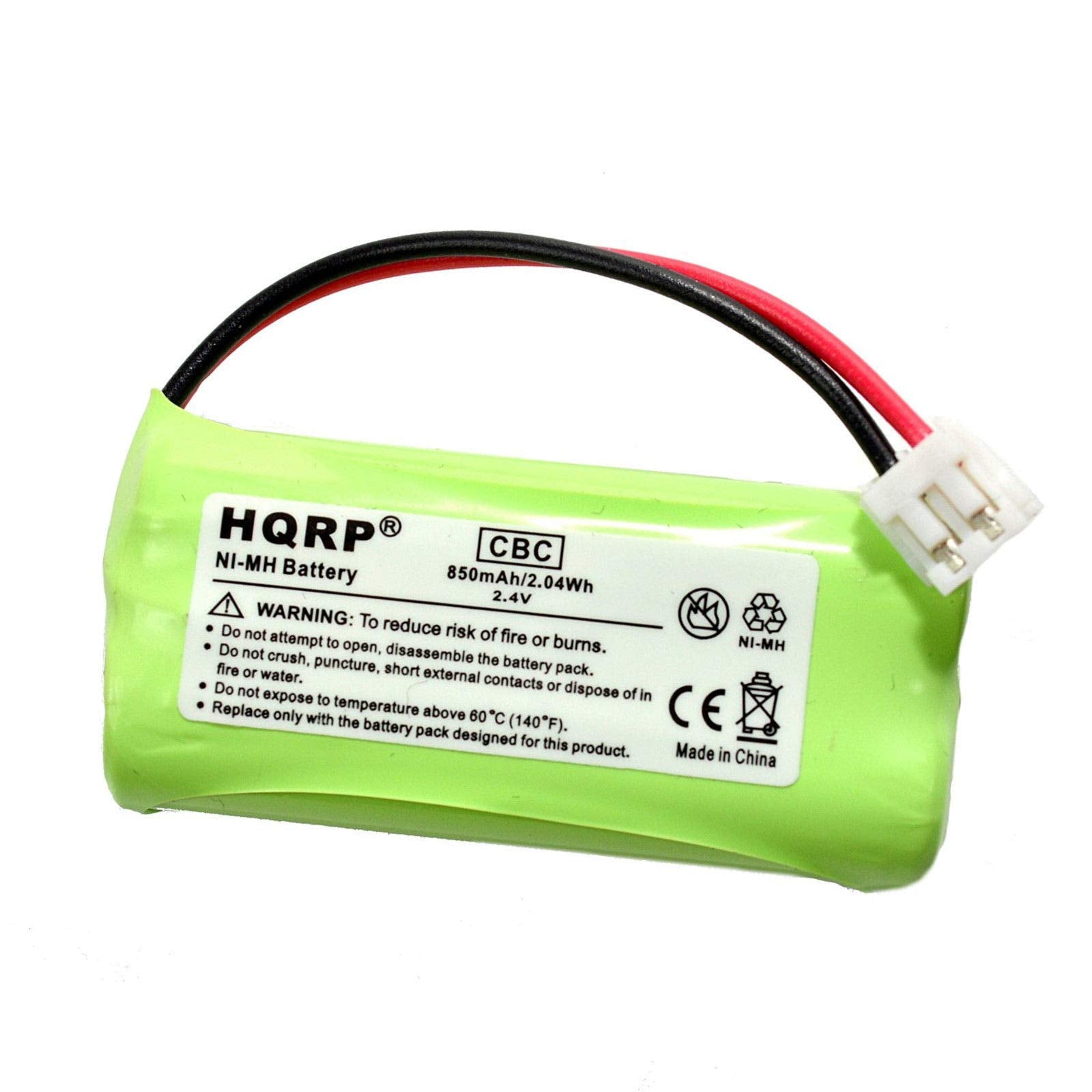 Hqrp Cordless Phone Battery Compatible With Vtech Bt183348 Bt283348 89 1326 00 00 89 1300 00 00 8913260000 89 1300 01 00 89 1330