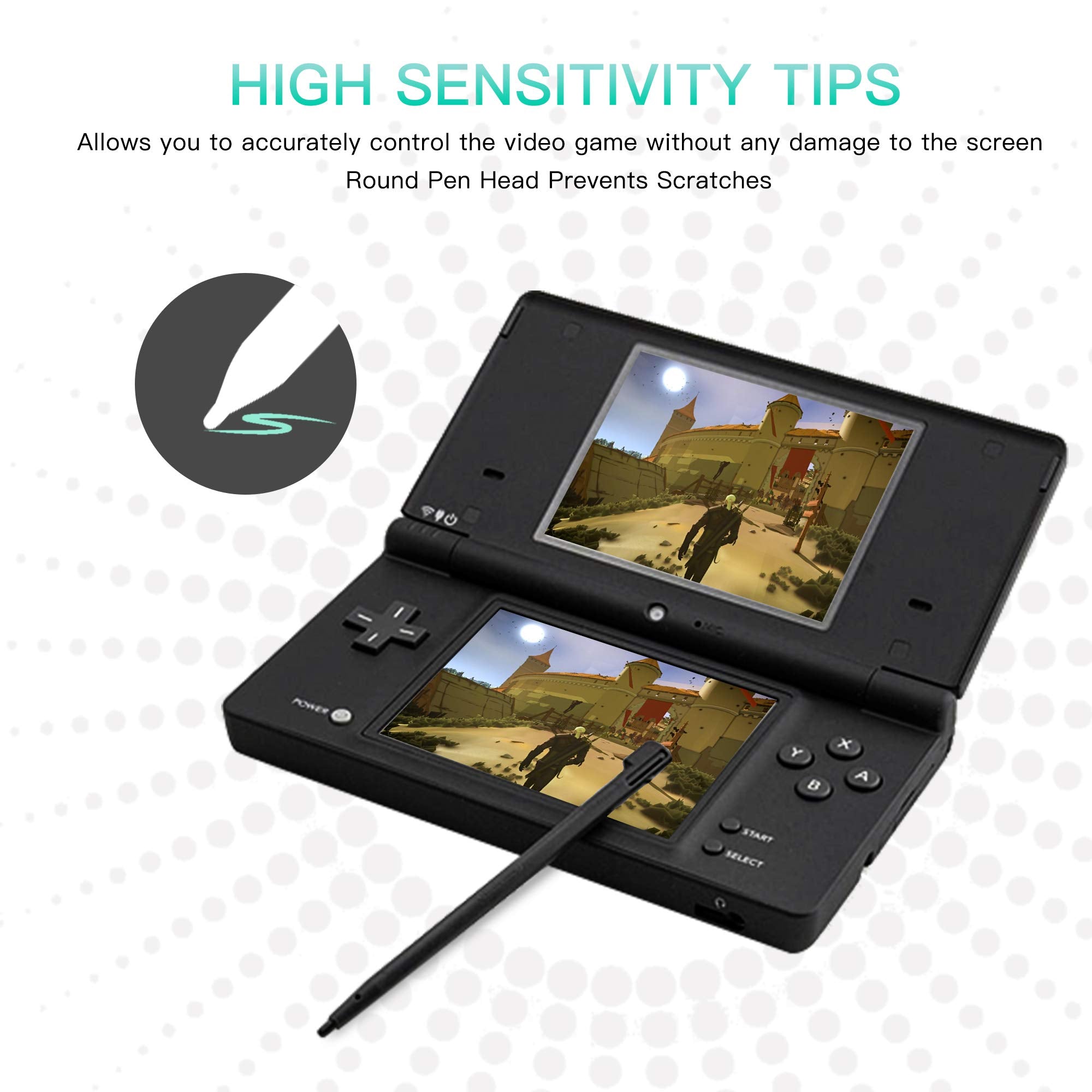 Dsi Usb Charger Cable Kit, Ac Power Adapter Charger Cable And Stylus Pen For Nintendo Dsi, Wall Travel Charger Power Cord Chargi