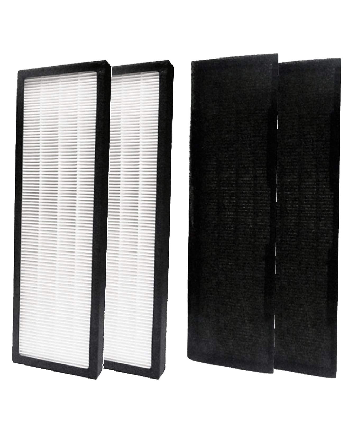 Nispira Flt5000 True Hepa Filter Replacement For Air Purifier Ac5000, Ac5000E, Ac5250Pt, Ac5350B, Ac5350Bca, Ac5350W, Ac5300B, Black Decker Bxap040, Bxap250, Idylis Iap Gg 125, 2 Packs