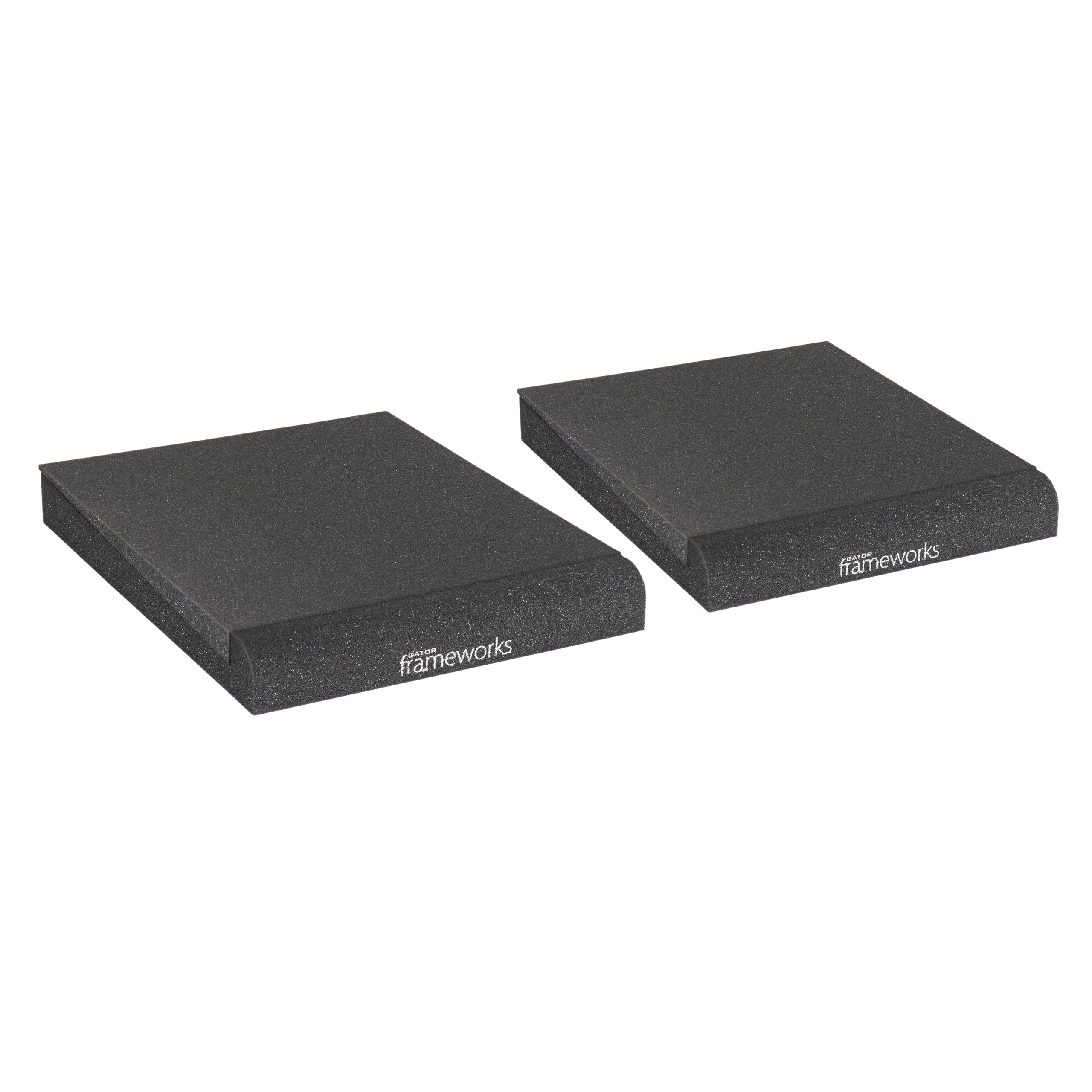 Gator Frameworks Pair Of (2) Acoustic Foam Isolation Pads For Studio Monitors, Fits 6.5 Speakers (Gfw-Isopad-Md)