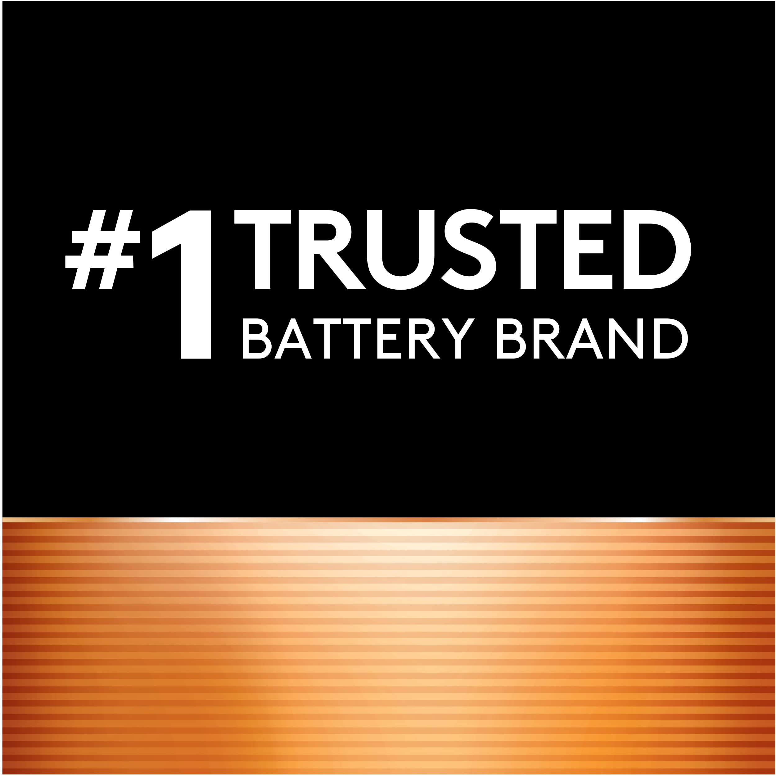 Duracell Coppertop 9V Battery, 6 Count (Pack Of 1), 9 Volt Battery With Long Lasting Power, All Purpose Alkaline 9V Battery For