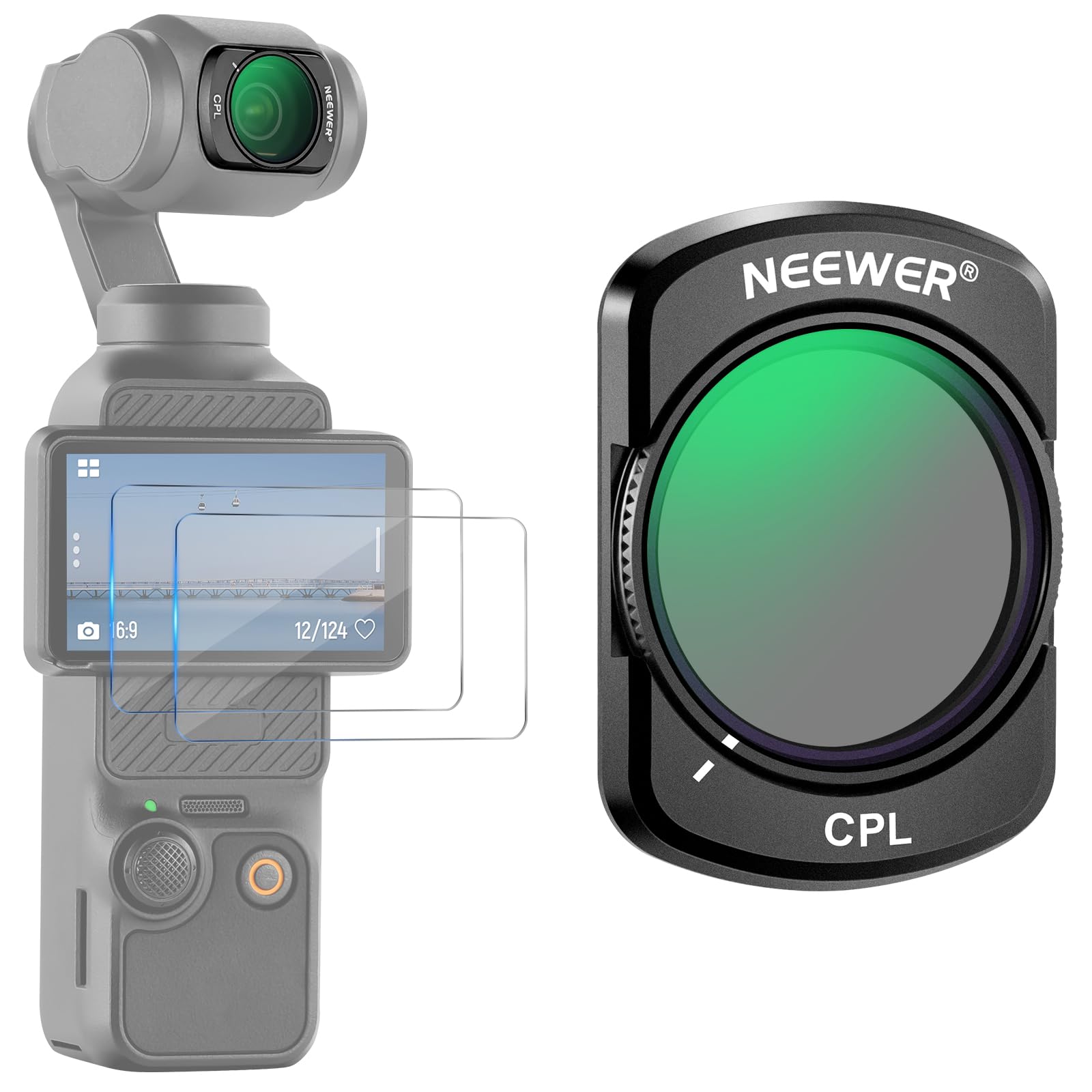 Neewer Magnetic CPL Phone Filter