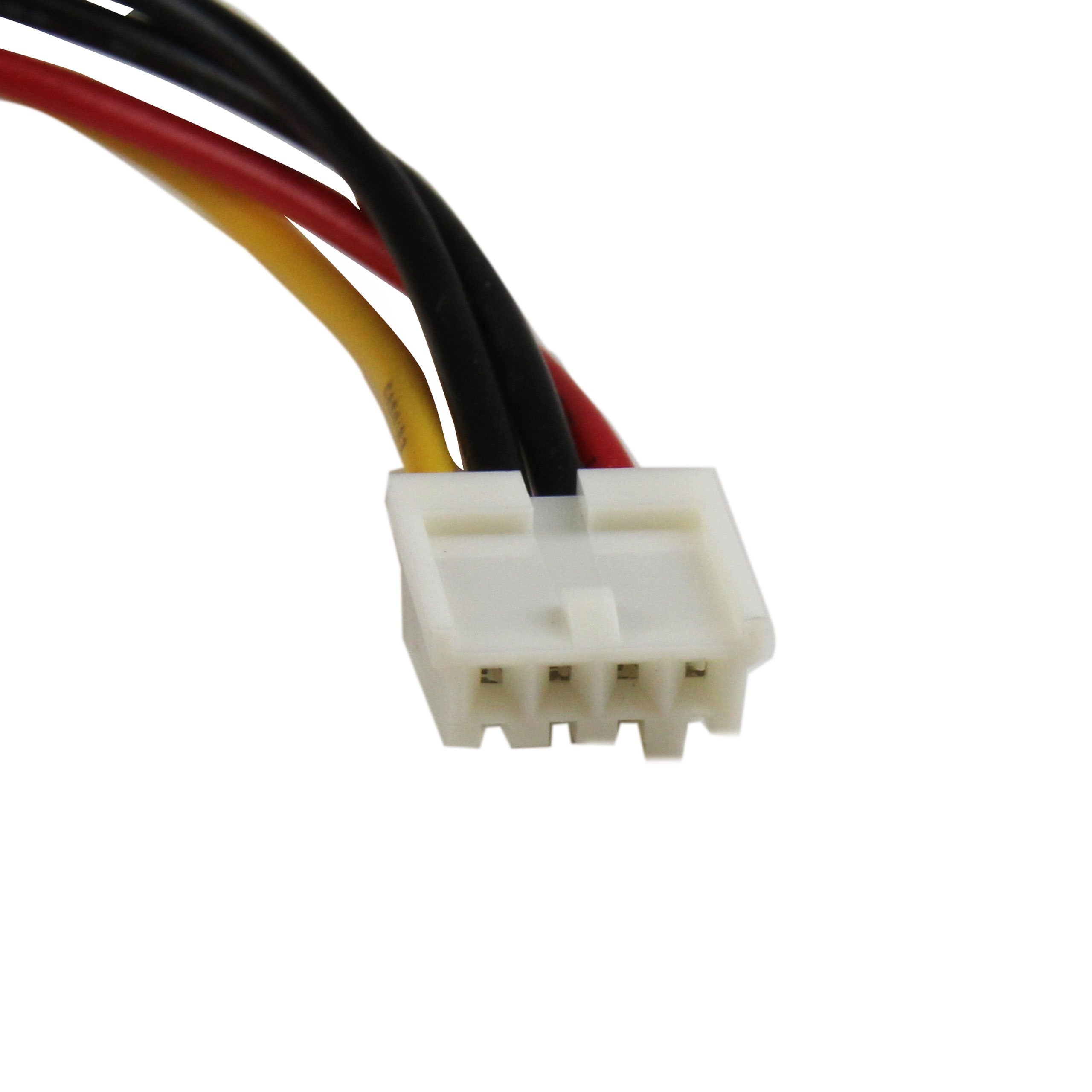 Startech.Com Lp4 To Sata Power Cable Adapter With Floppy Power (Lp4Satafmd)