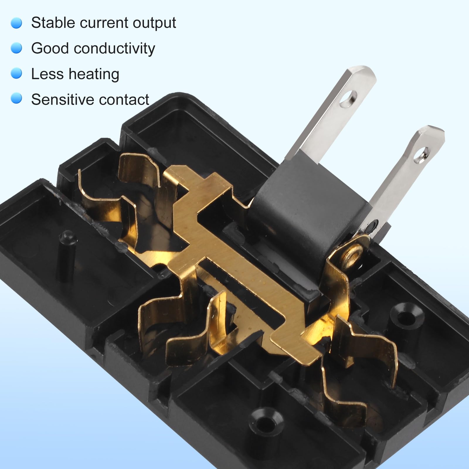 Romeda 3 Pack Ac Flat Wall Outlet Extender Flat Plug Adapter Outlet, Fold Able 3 Way Wall Adapter Mani Plug For Home And Travel