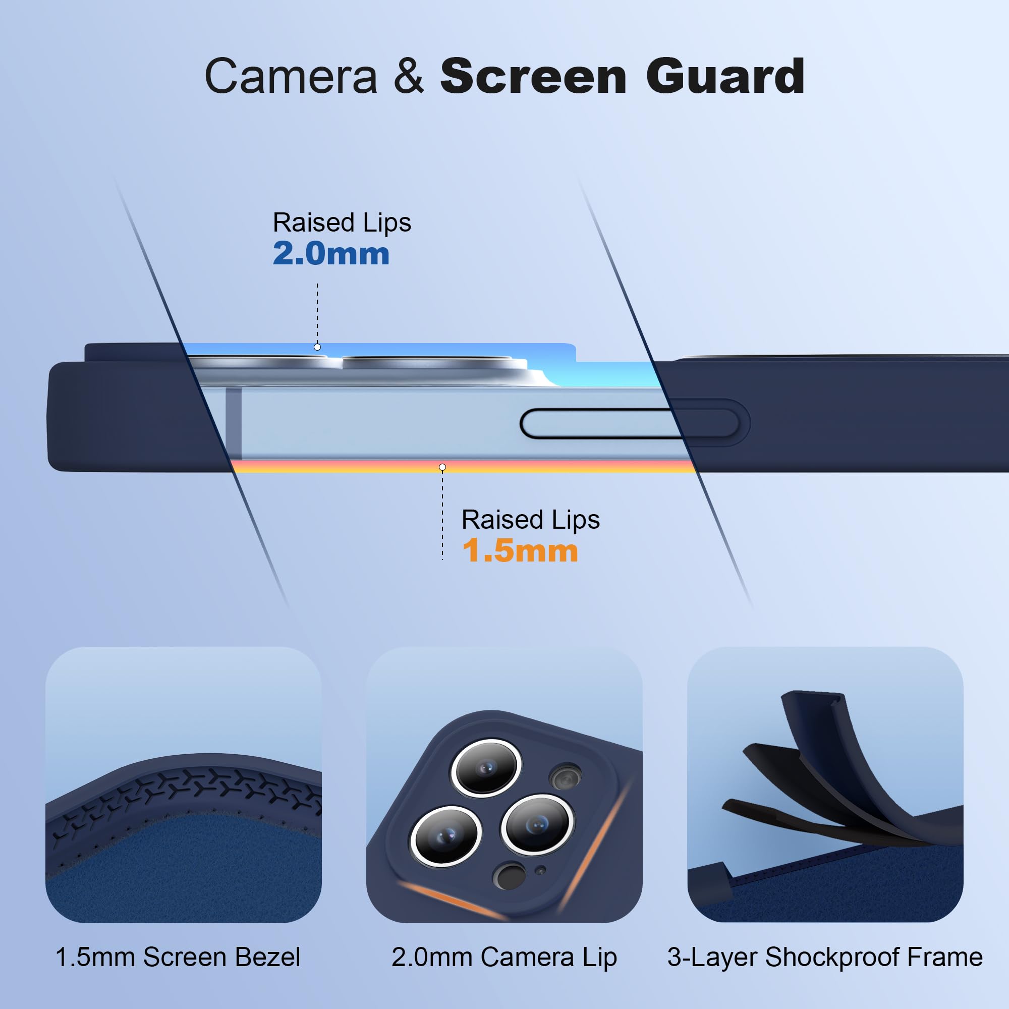 Skylmw Designed For Iphone 14 Pro Max Case With Magnetic Invisible Stand Compatible With Mag Safe Military Drop Tested Shockproo