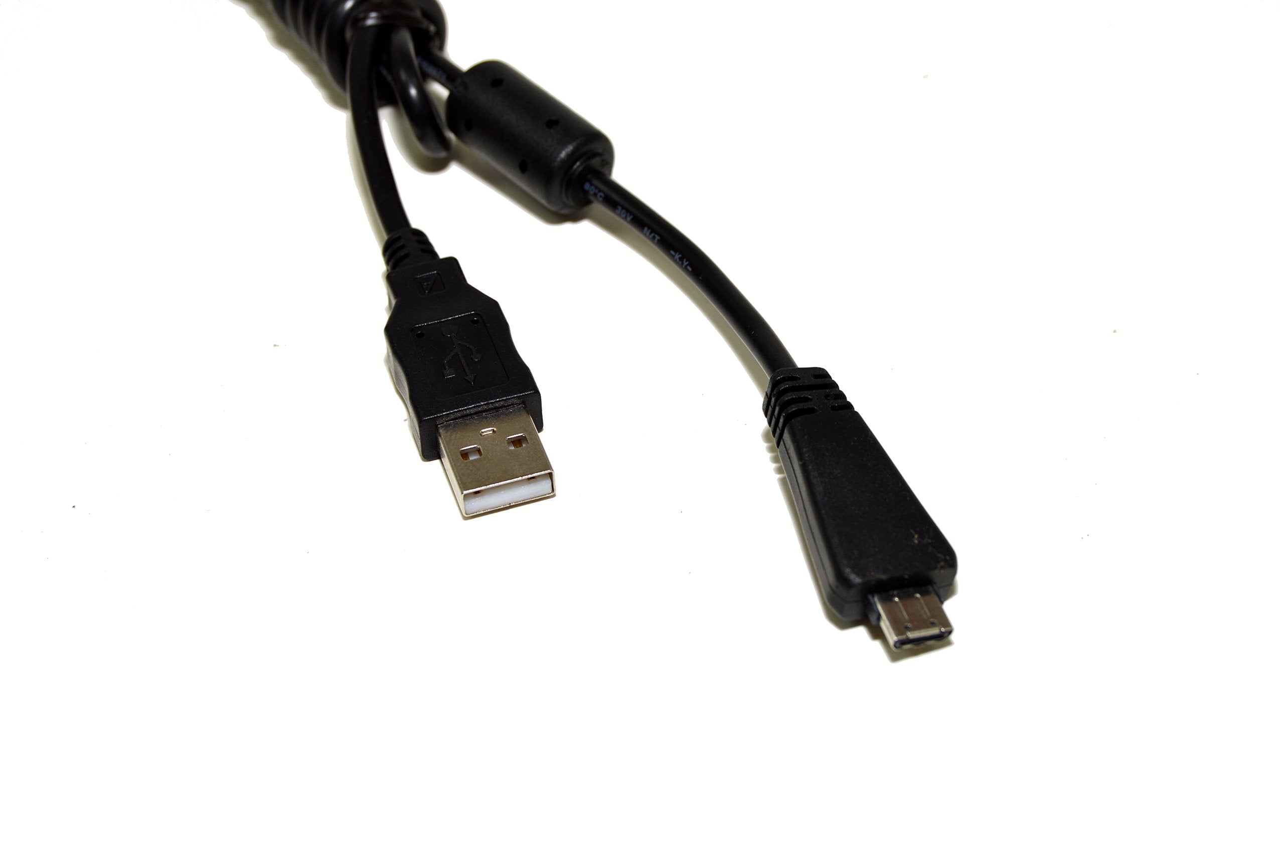 Hqrp Usb Data Cable Cord Compatible With Sony Cyber-Shot Dsc-T110, Dsc-T99, Dsc-H70 Digital Camera
