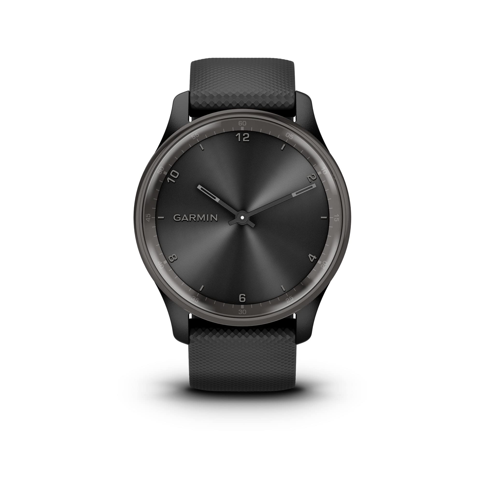 Garmin V  Vomove Trend, Stylish Hybrid Smartwatch, Long-Lasting Battery Life, Dynamic Watch Hands And Touchscreen Display, Black