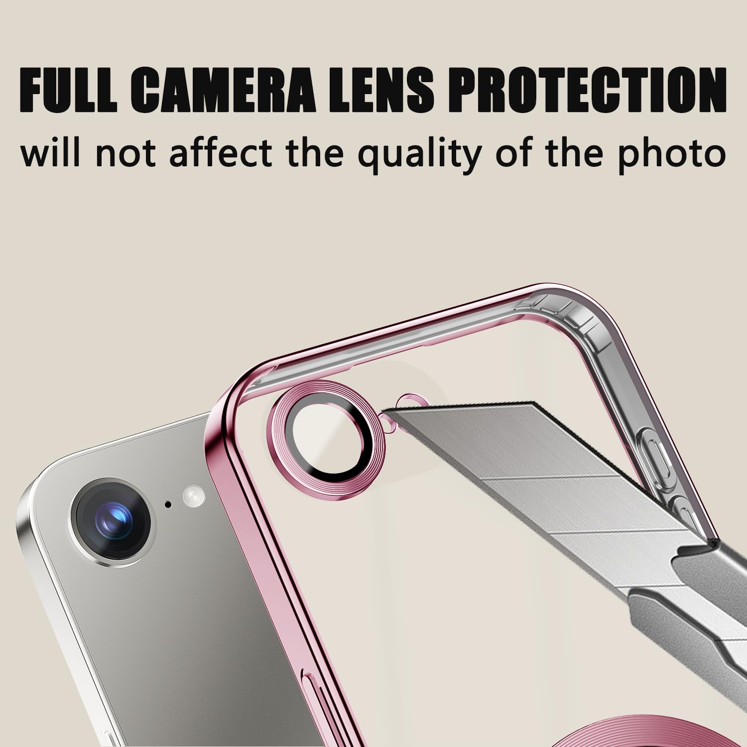 Misscase For Iphone 16E Magnetic Glitter Case Compatible With Magsafe,Full Protection Slim Shockproof Anti-Scratch Case With Cam