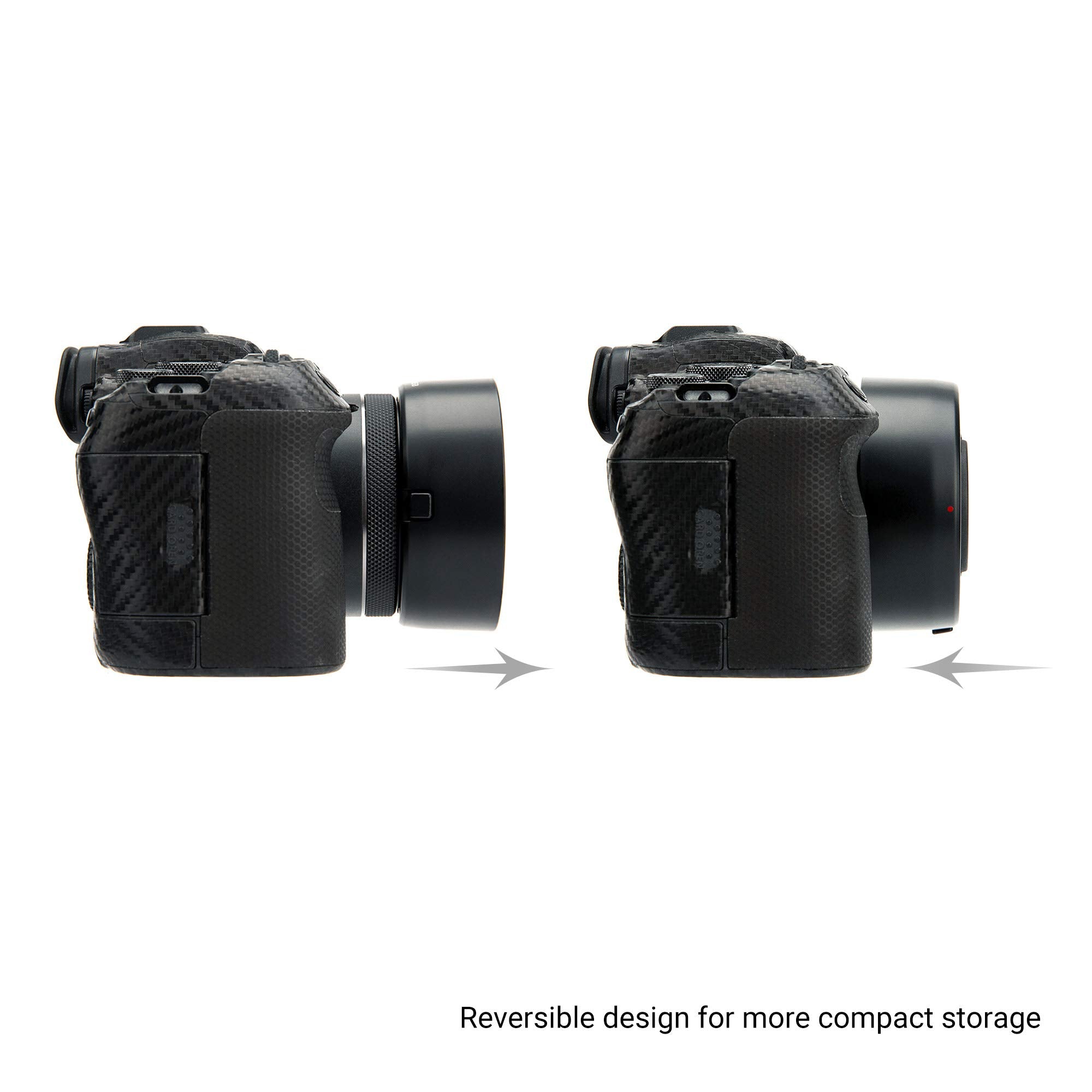 Rf 50Mm Lens Hood Shade For Canon Rf 50Mm F/1.8 Stm Lens Replaces Canon Es 65B Hood With Original Design On Canon Eos R100 R50 R