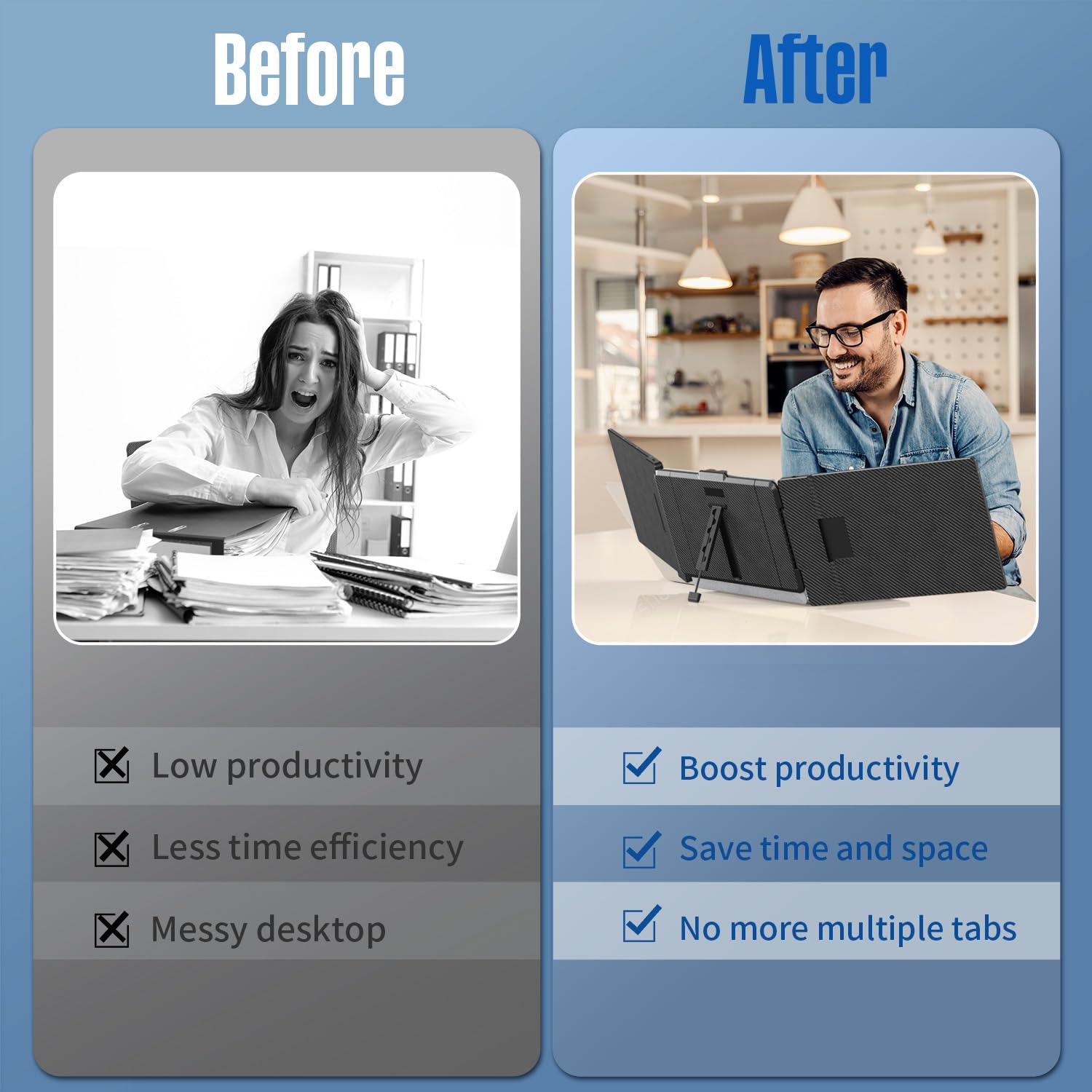 Allvia Laptop Screen Extender 14    1080P Fhd Ips, Portable Monitor For Laptop 13 17   , Triple Monitor Extended For Laptops Wit