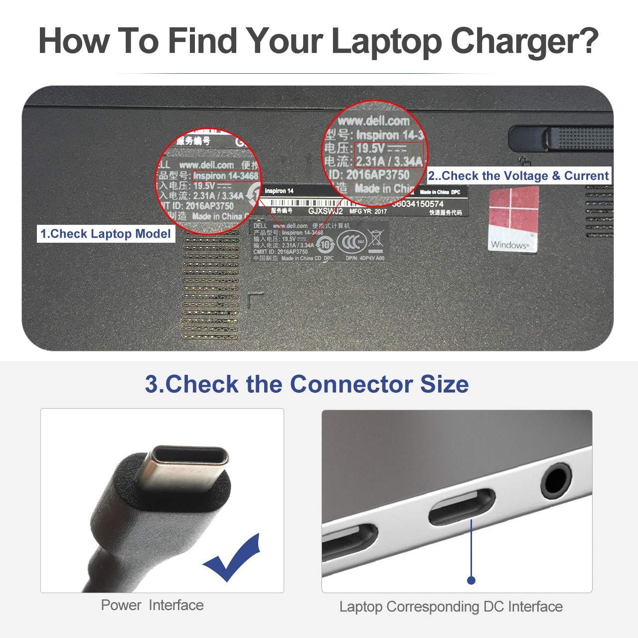 Eokoowo Usb C Laptop Charger 45W For Acer Chromebook Spin 315 311 Cp311 Cp315 Cb311 Cb315 Chromebook Spin 11 13 15 R13 713 714 7