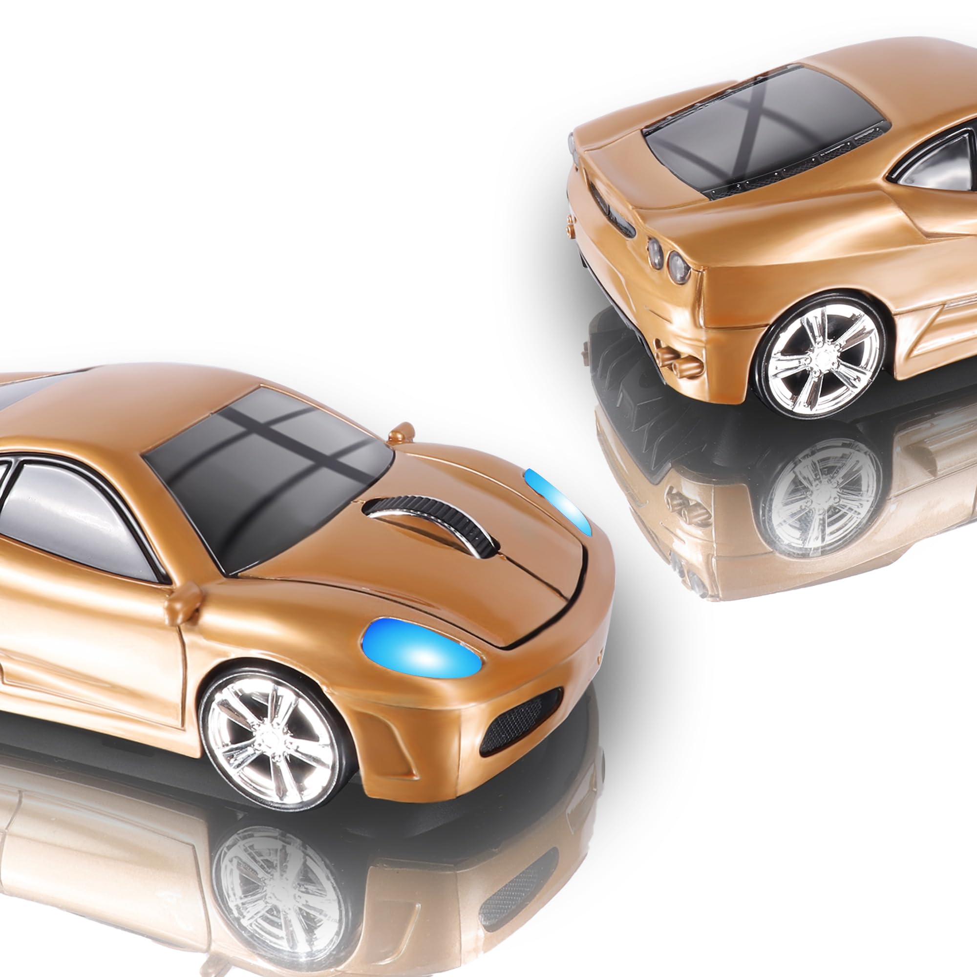 Elec Space Wireless Mouse 2.4Ghz Cool Sport Car Shape Wireless Mouse Optical Cordless Mice With Usb Receiver For Pc Laptop Compu