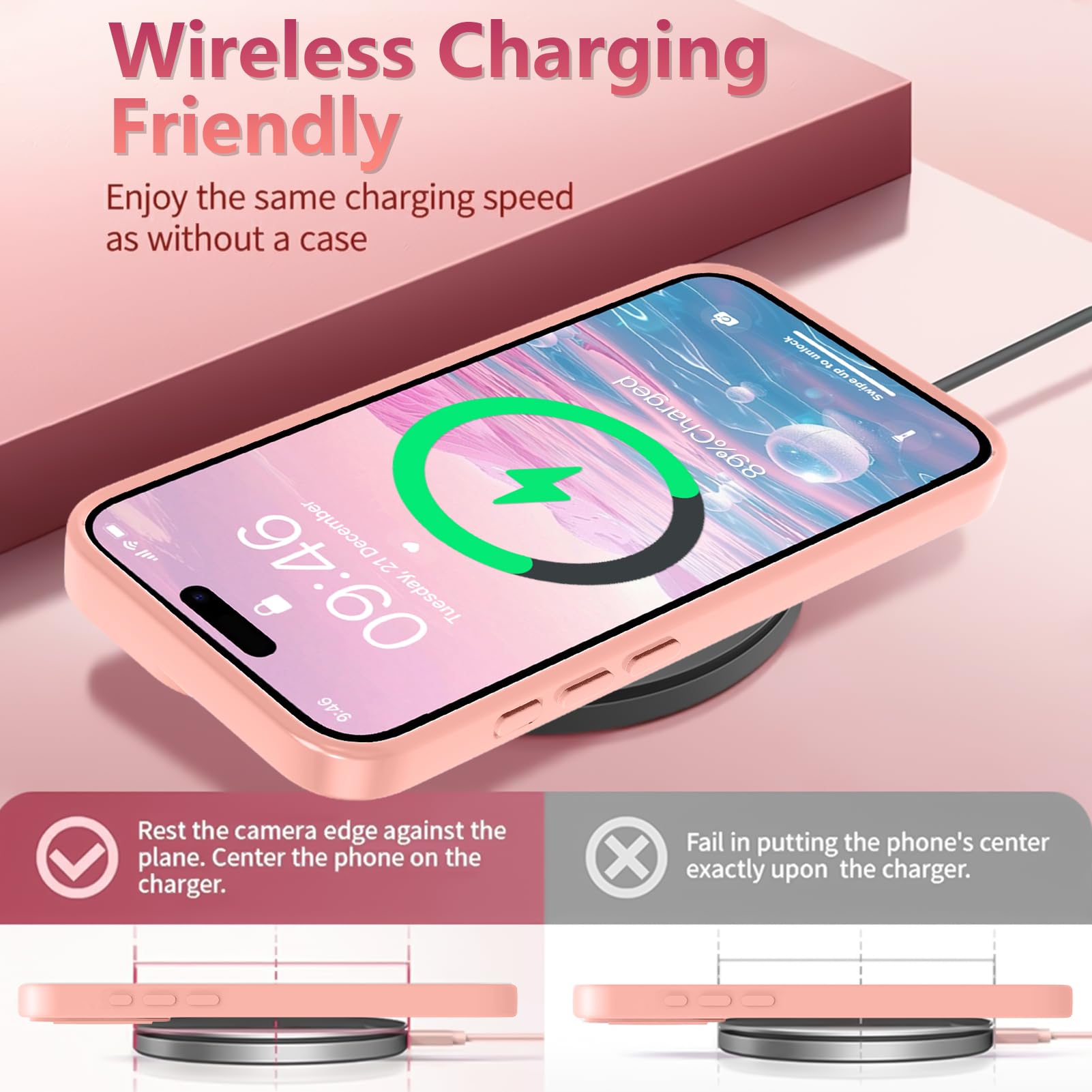 Ook Floral Case For Iphone 15 Pro Case, Cute Sunflower Floral Blooms Design Soft Tpu Shockproof Protective For Women Girls Slim