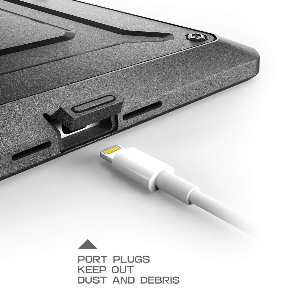 Supcase [Unicorn Beetle Pro Series] Design For Ipad Mini 5 Case, With Built-In Screen Protector Full-Body Rugged Kickstand Hybri