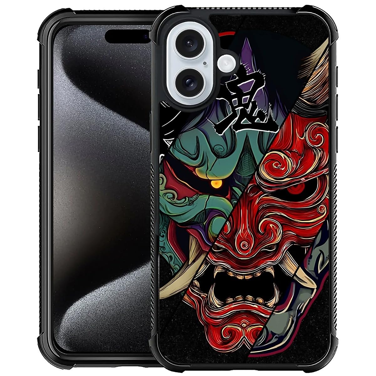 Deaorew for iPhone 16 Plus Case | Classic Slim Cover Design | Japanese Samurai
