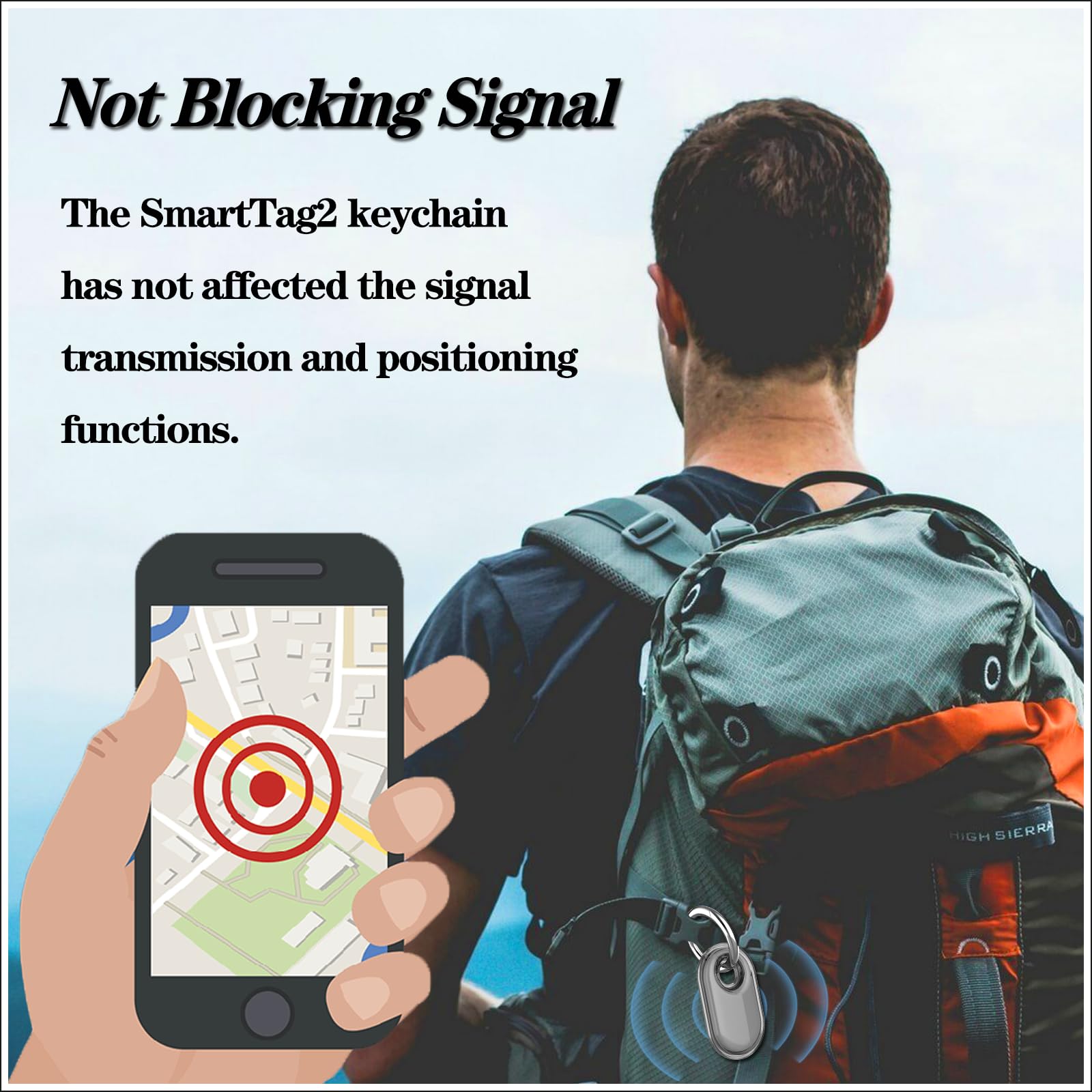 4 Pack Waterproof Compatible With Samsung Galaxy Smarttag2 Holder, Tpu Gps Tracker Protective Case For Samsung Tag 2 With Keycha