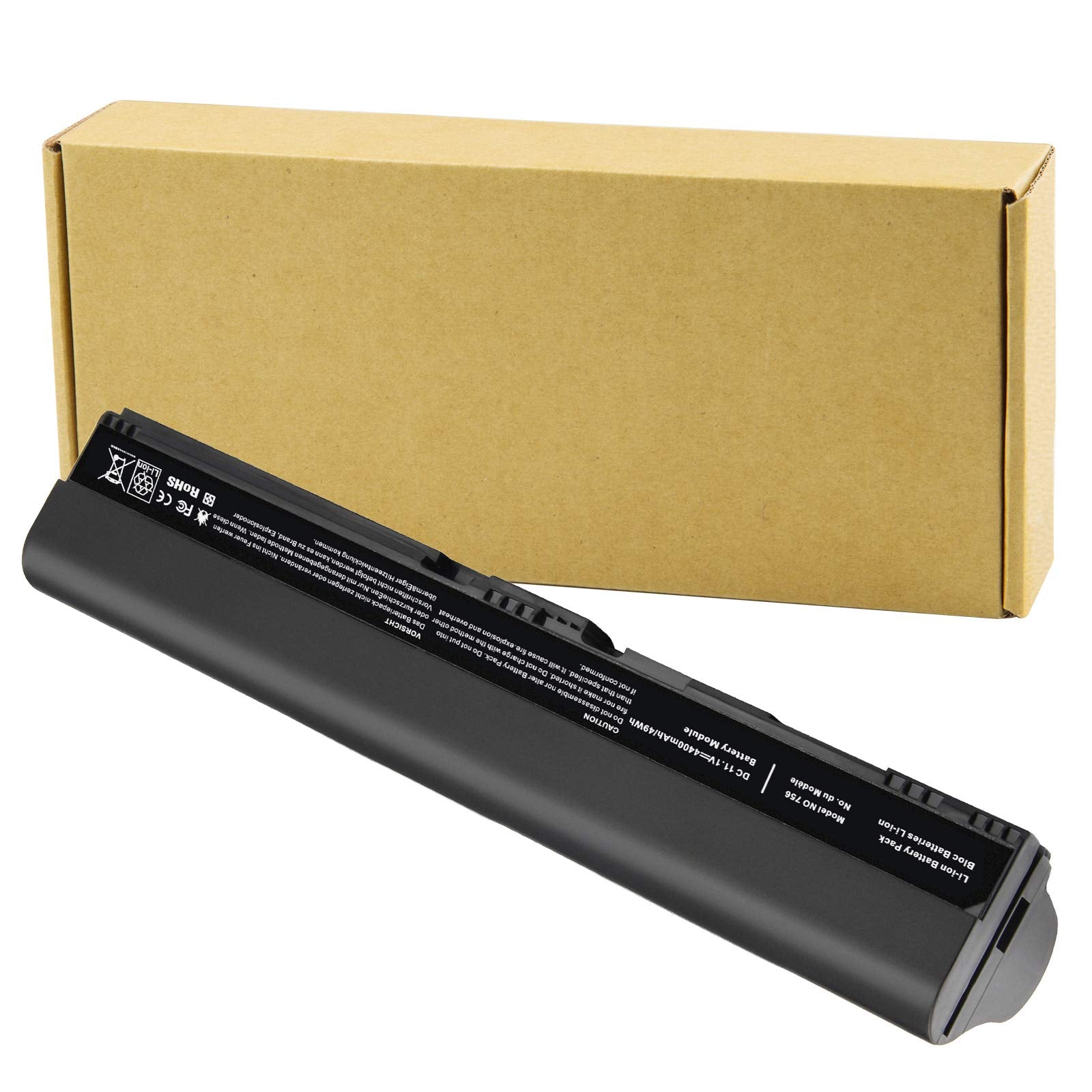 Futurebatt 6Cell Battery Fit Acer Aspire One 756 Ao756 V5 171 725, Travelmate B113 B113M B113 M, Fit Acer C7/ C710 Chromebook Se