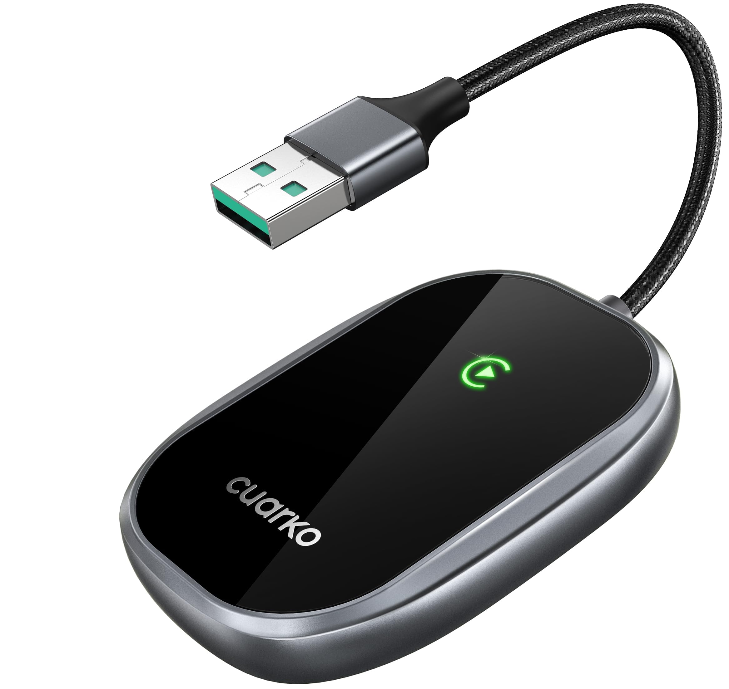 Wireless Carplay Adapter   Fast Converts Wired Car Play To Wireless Via Usb, Latencyfree With Original Control, Fit For Apple Ip